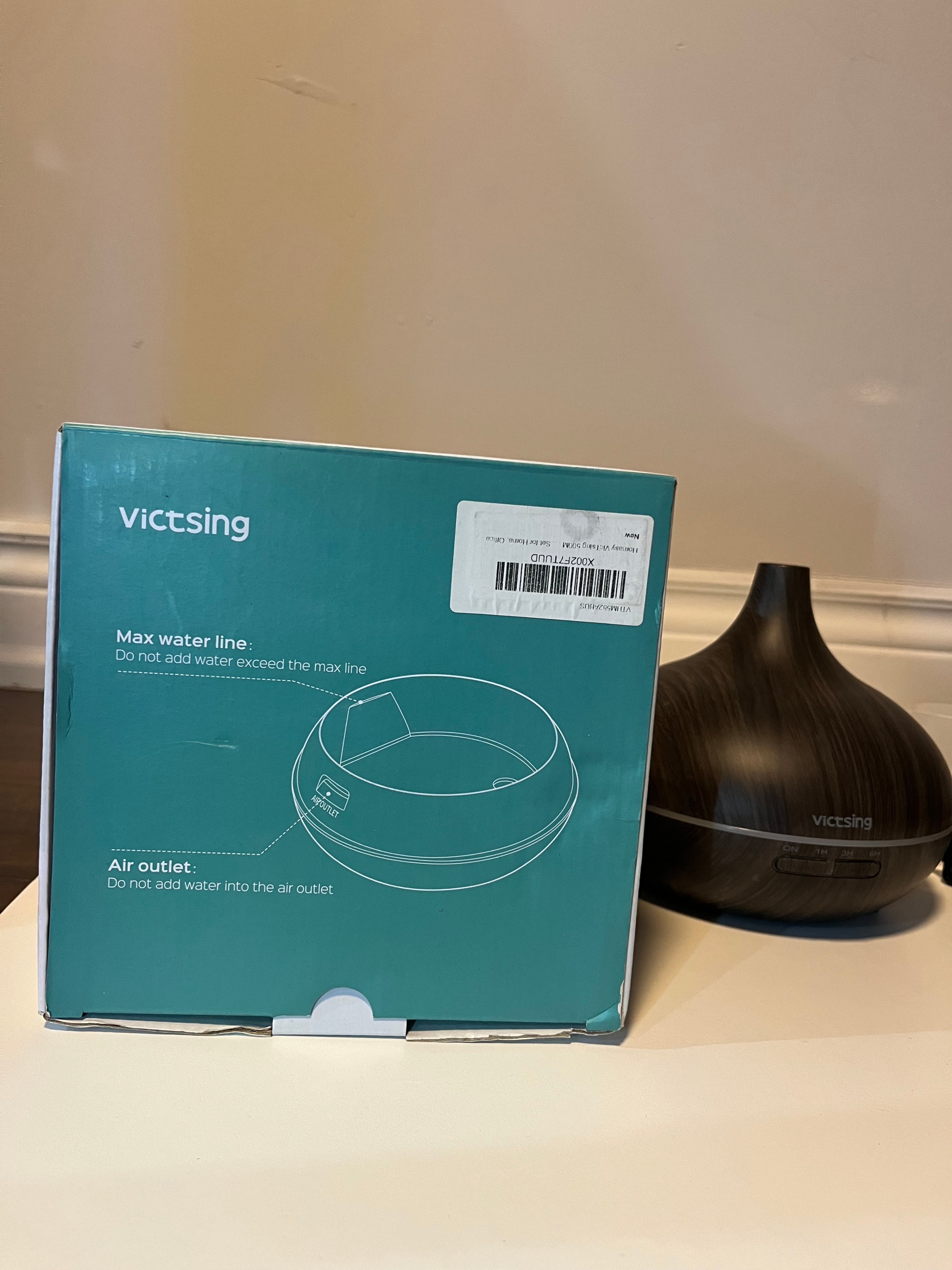 VicTsing 500mL Essential Oil Diffuser & Humidifier, LED Lights - photo 5