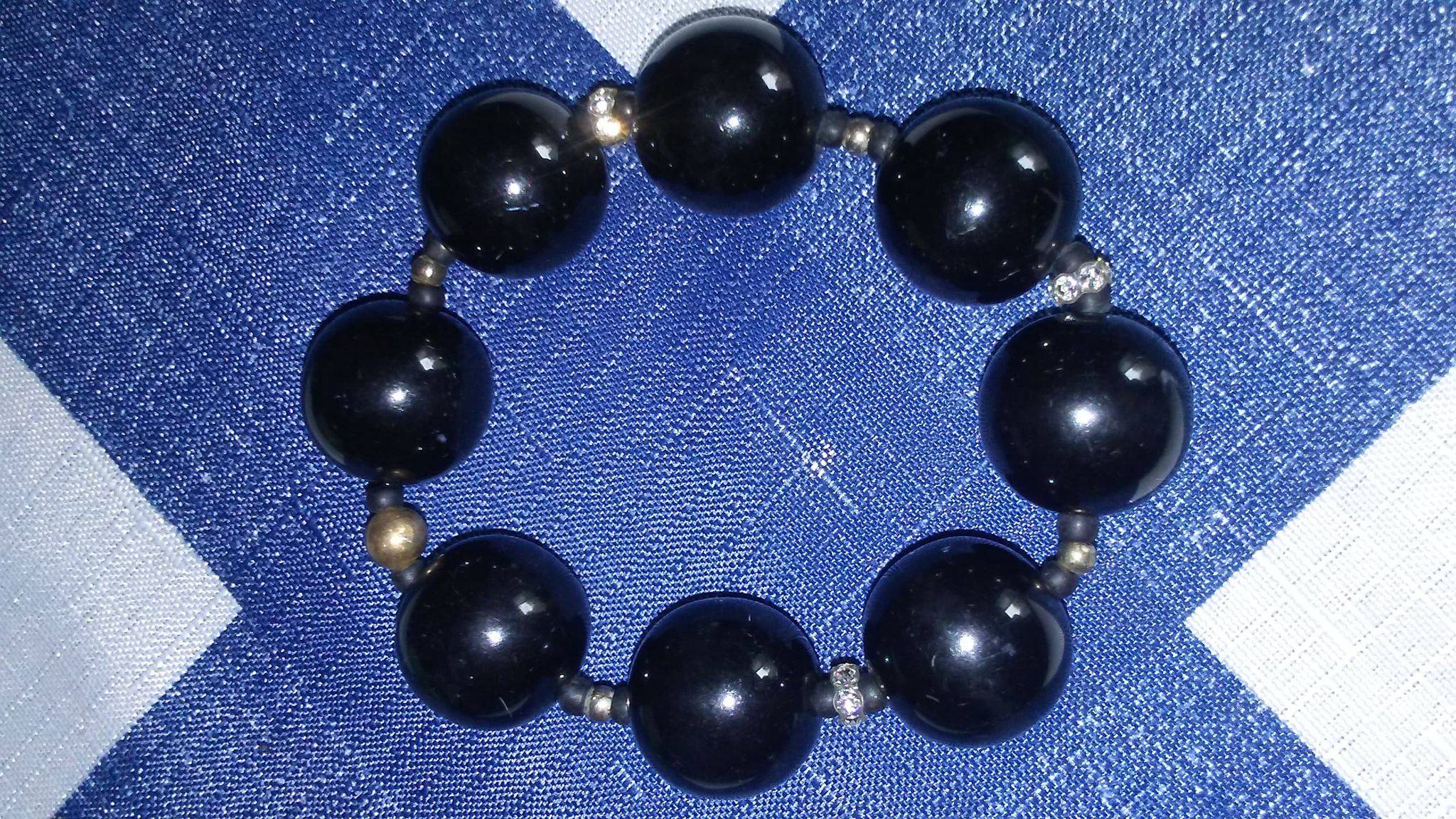 Bracelet Large Beads - Stretch