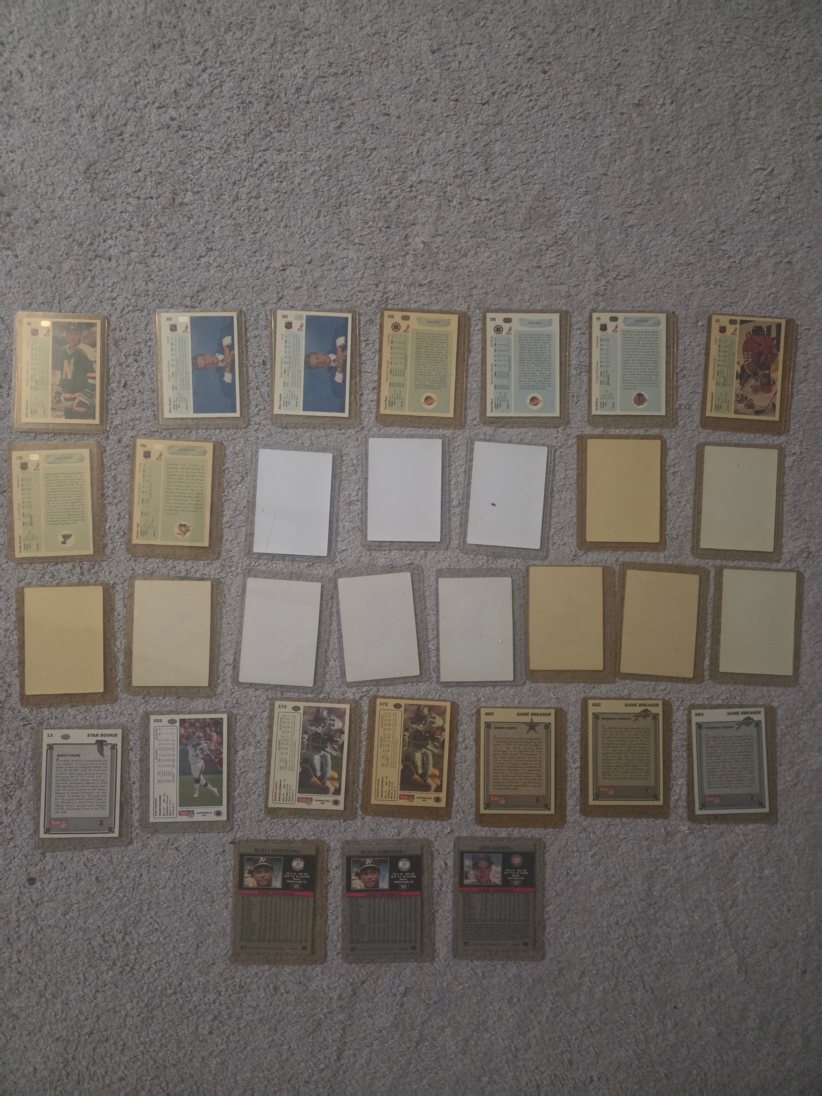 23 Premium Mint Sports Card Singles - Hockey, Football, Baseball - photo 2