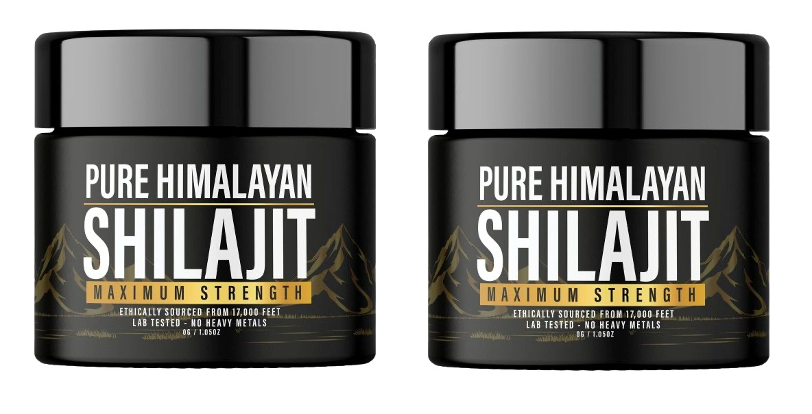 100% Pure Shilajit -- 2 Pack