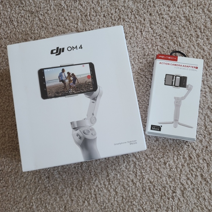 DJI Osmo Mobile 4 (OM4) Gimbal & Action Camera Adapter