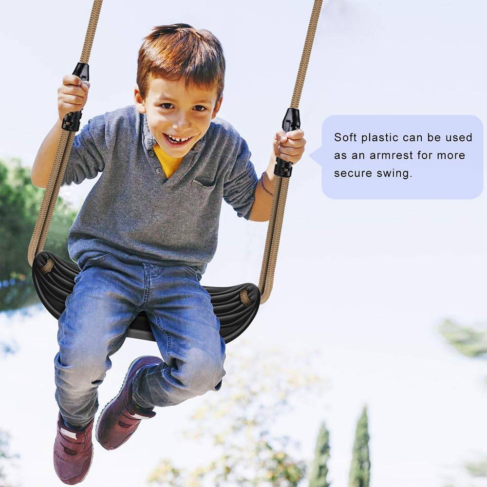 Swing Seat, Non Slip Tree Swing Set with Adjustable Rope - photo 3