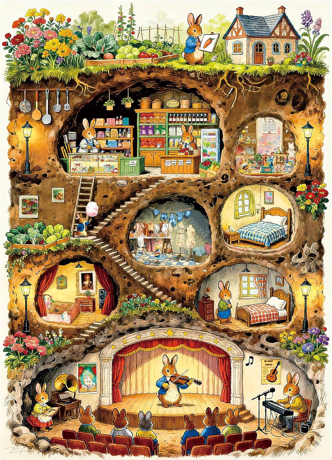 HUADADA Jigsaw Puzzle for Adults 1000 Pieces
