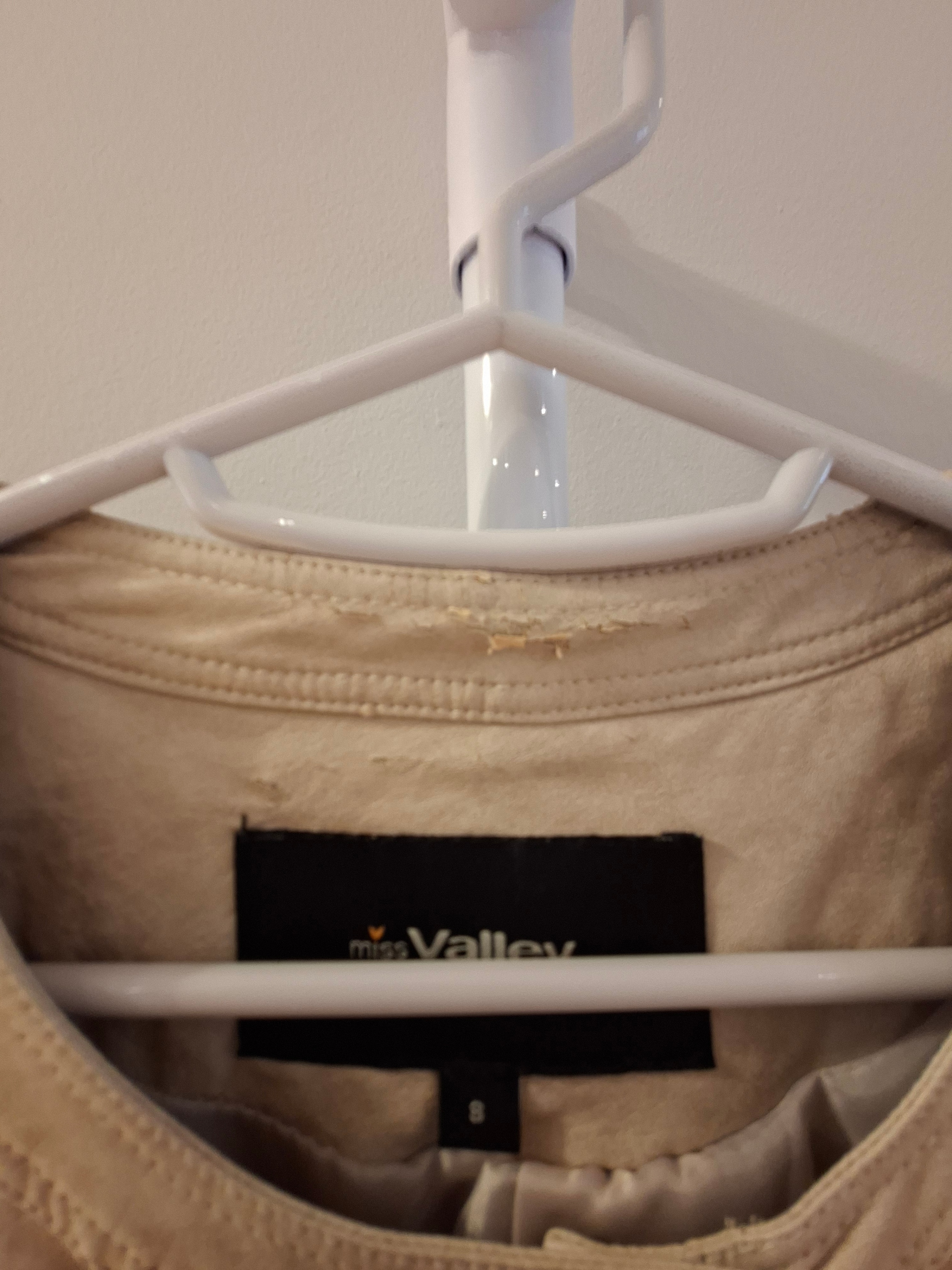 Miss Valley Women's Beige Faux Leather Jacket - photo 3