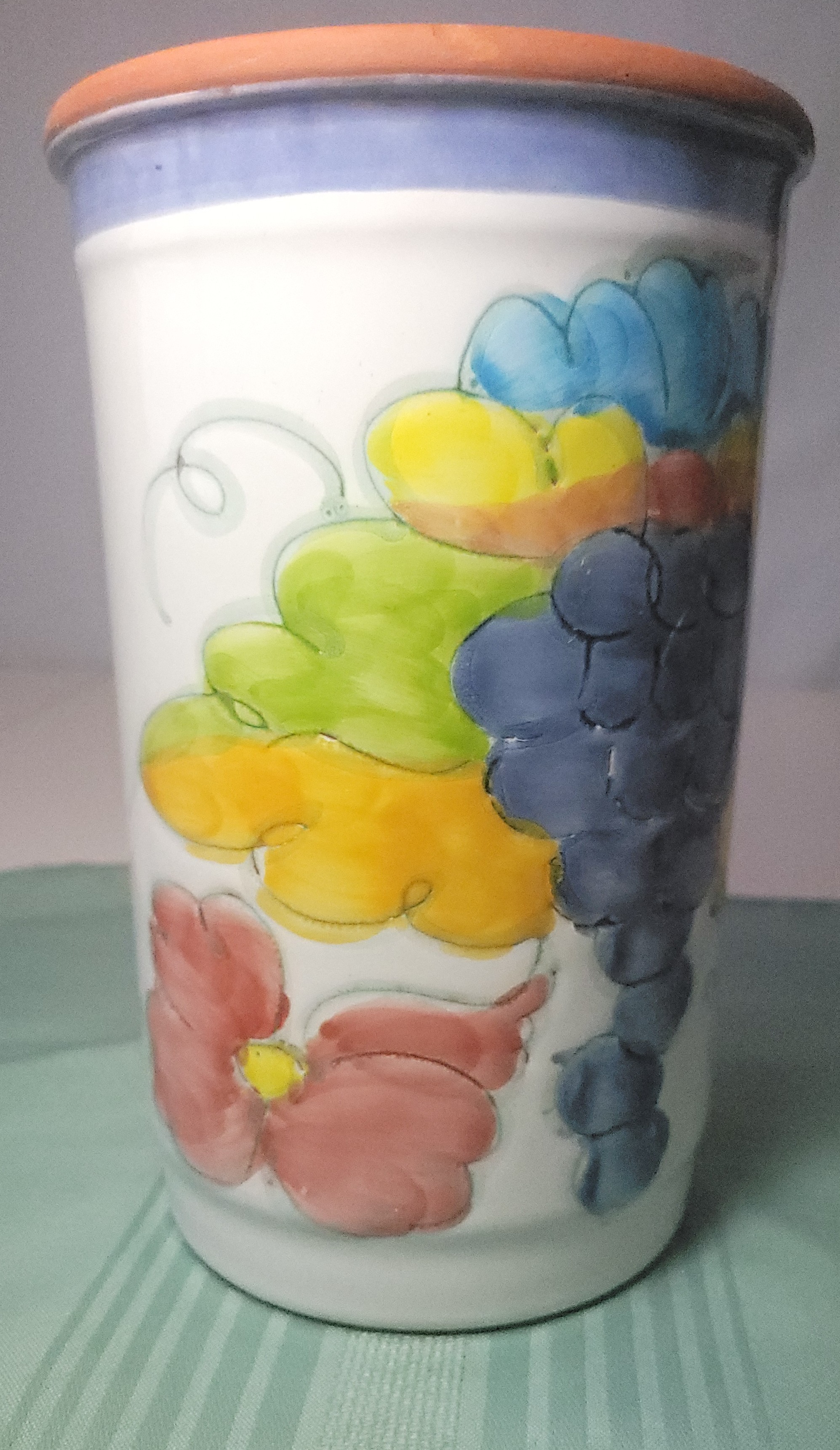 1992 Himark Celina Terracotta Wine Chiller Vase Made in Portugal