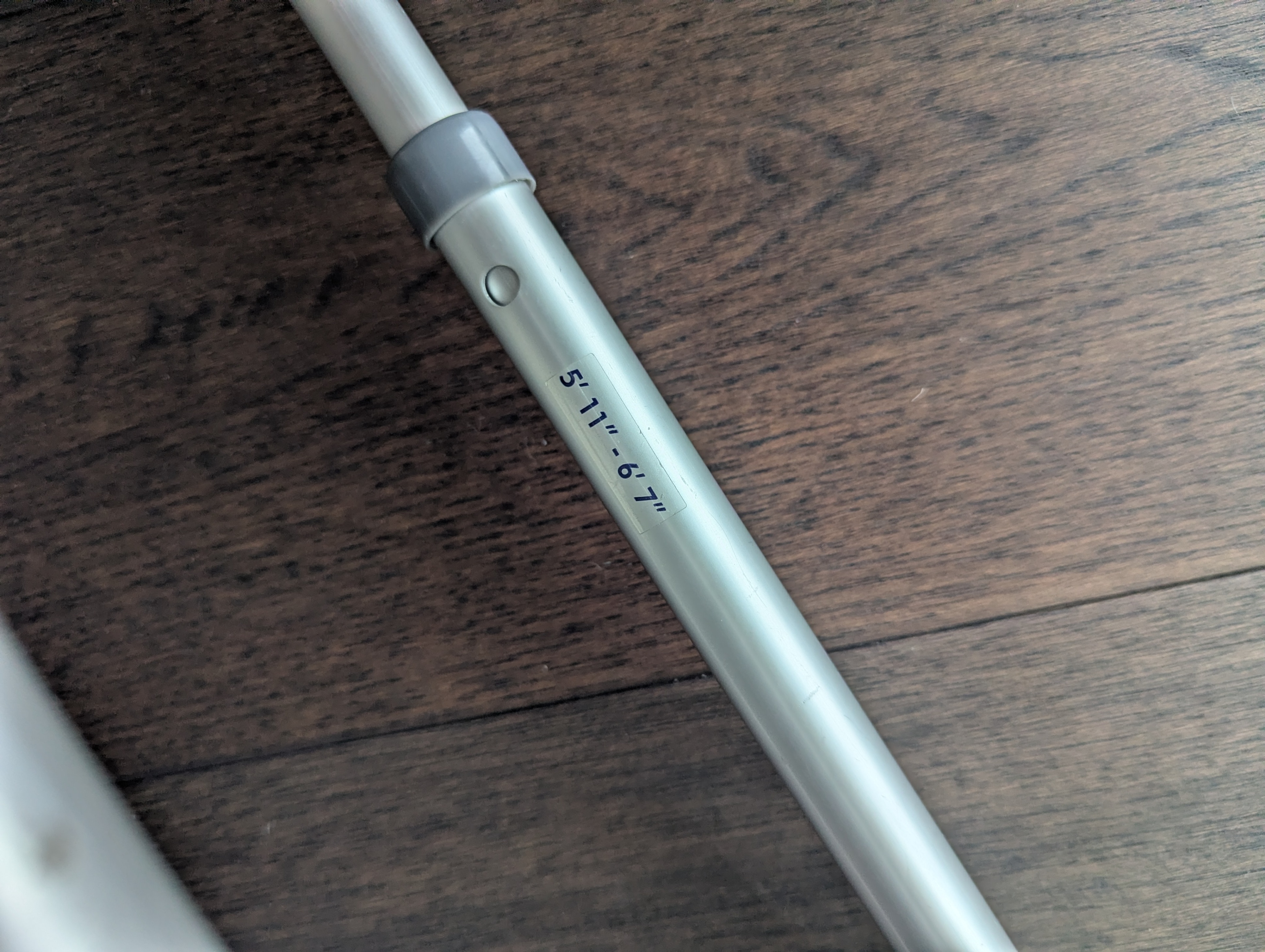 Crutches for Height 4'7"-6'7" Cleaned - Height Adjustable Grips - photo 5