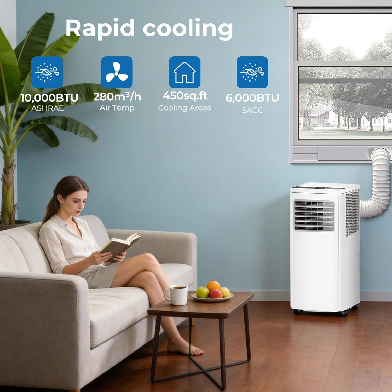 *NEW* Portable Air Conditioner 10,000 BTU - photo 4