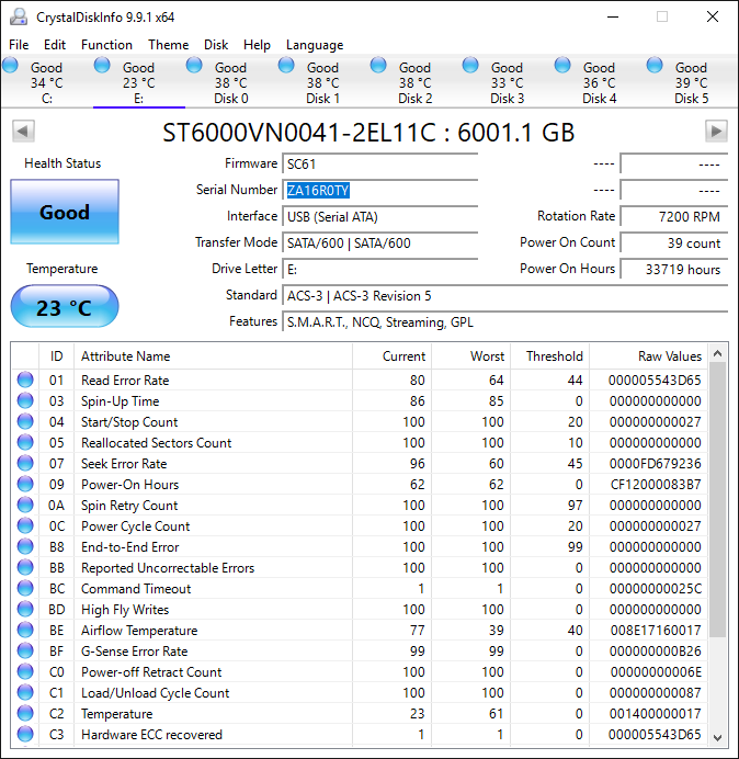 Seagate 6TB HDD - photo 4