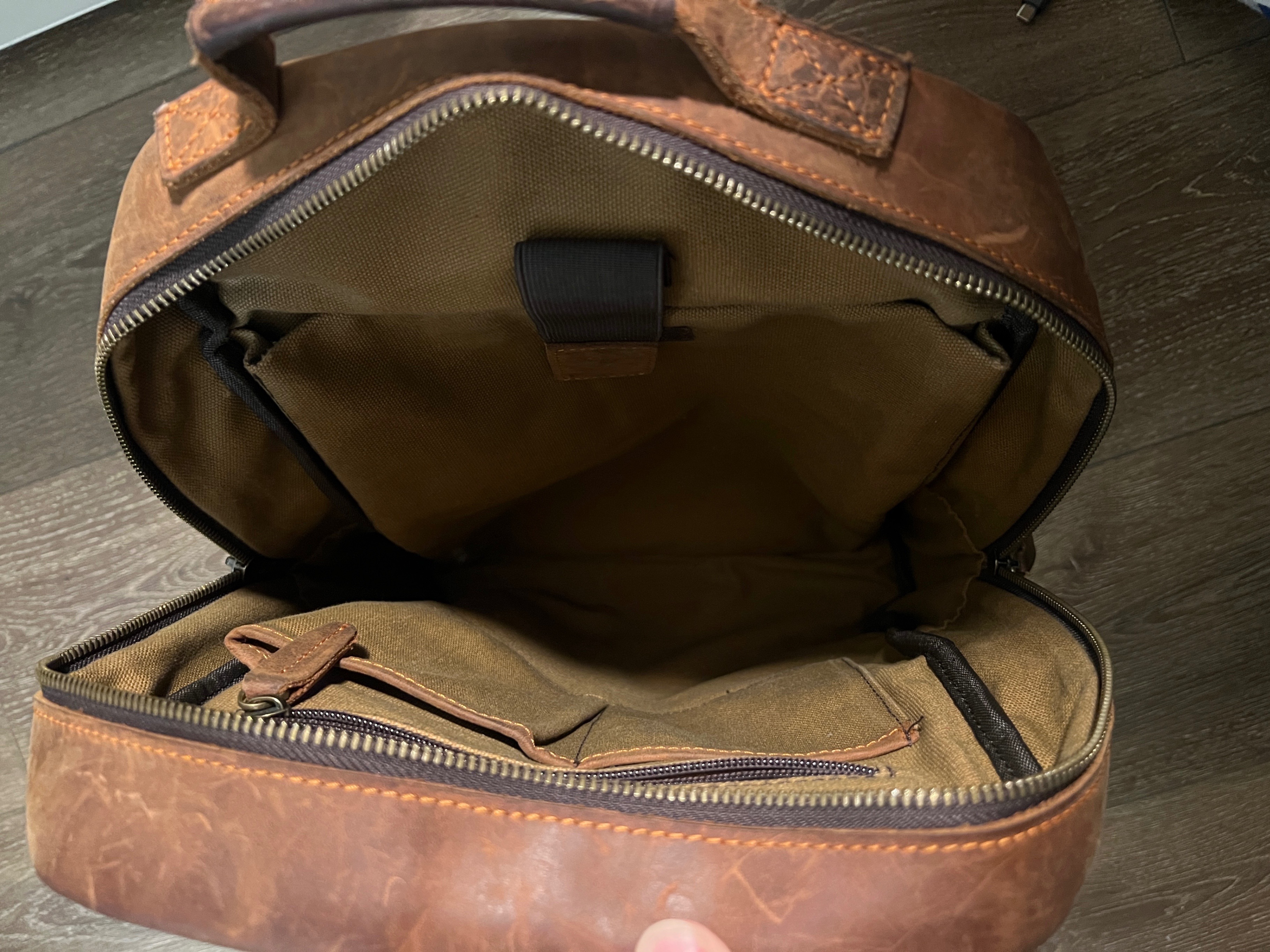 Leather Backpack - photo 5