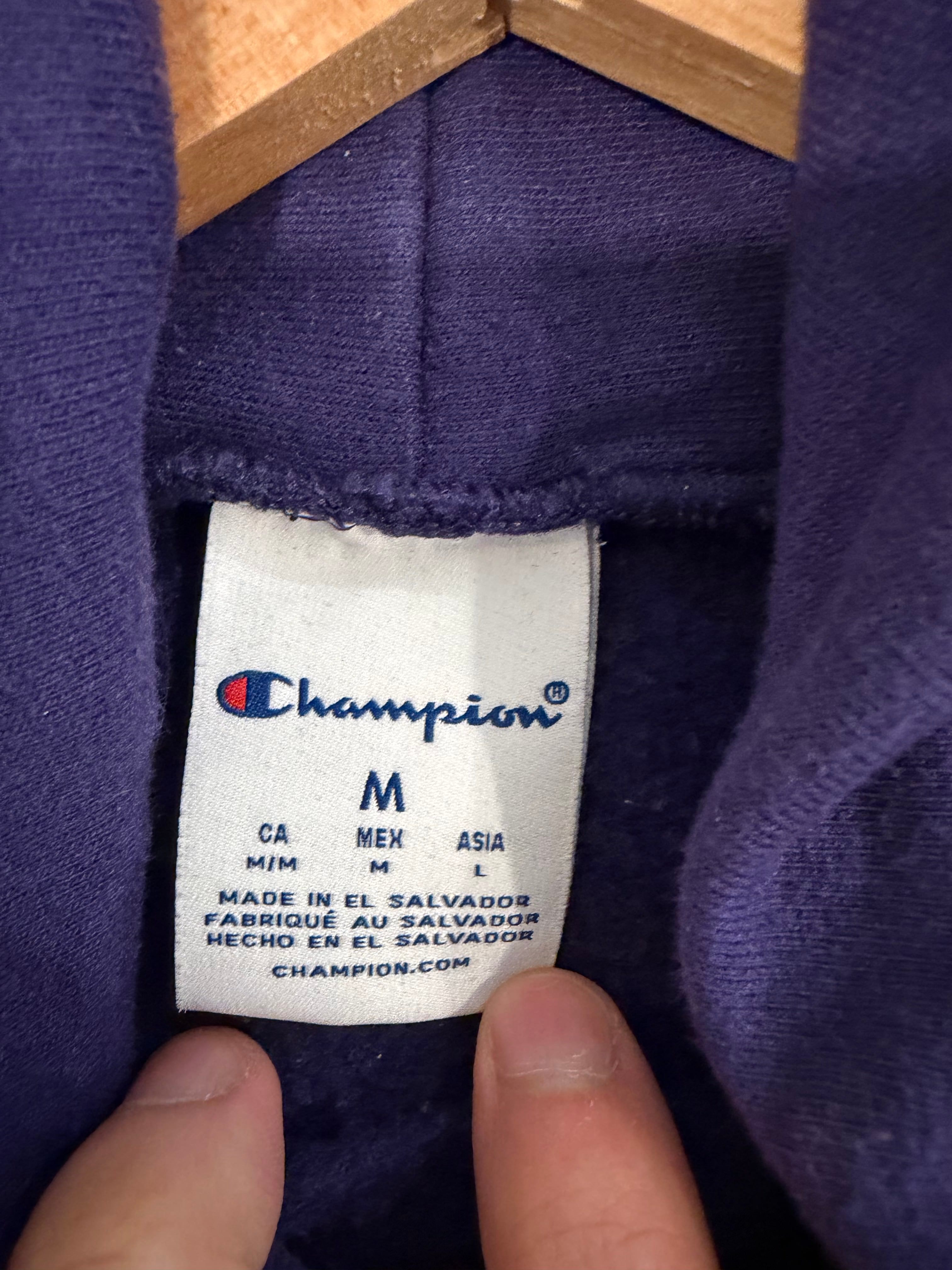 NYU Champion Hoodie – Purple – Size M - photo 3