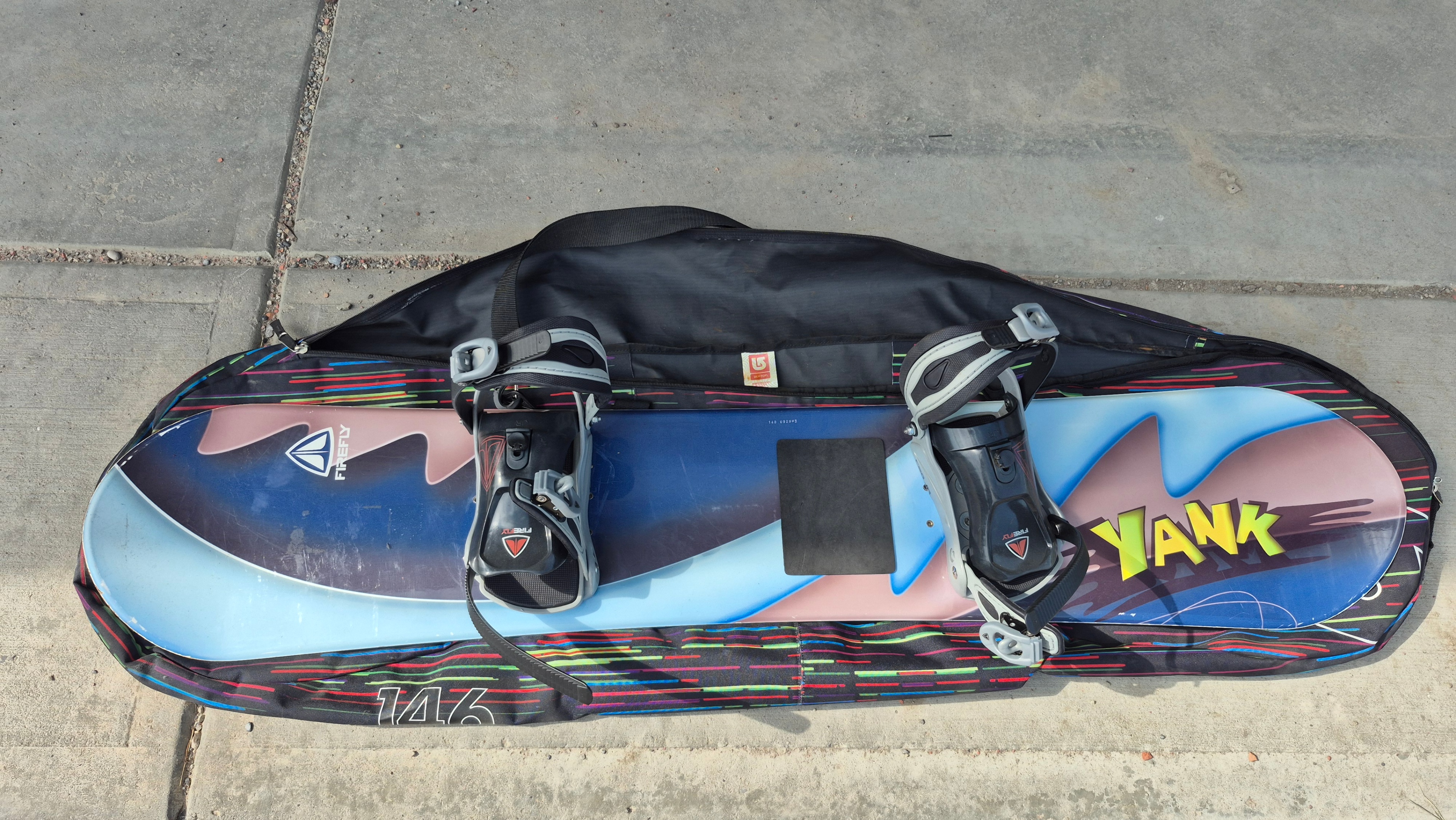 Firefly Snowboard with Burton Snowboard Bag and Boots - photo 2