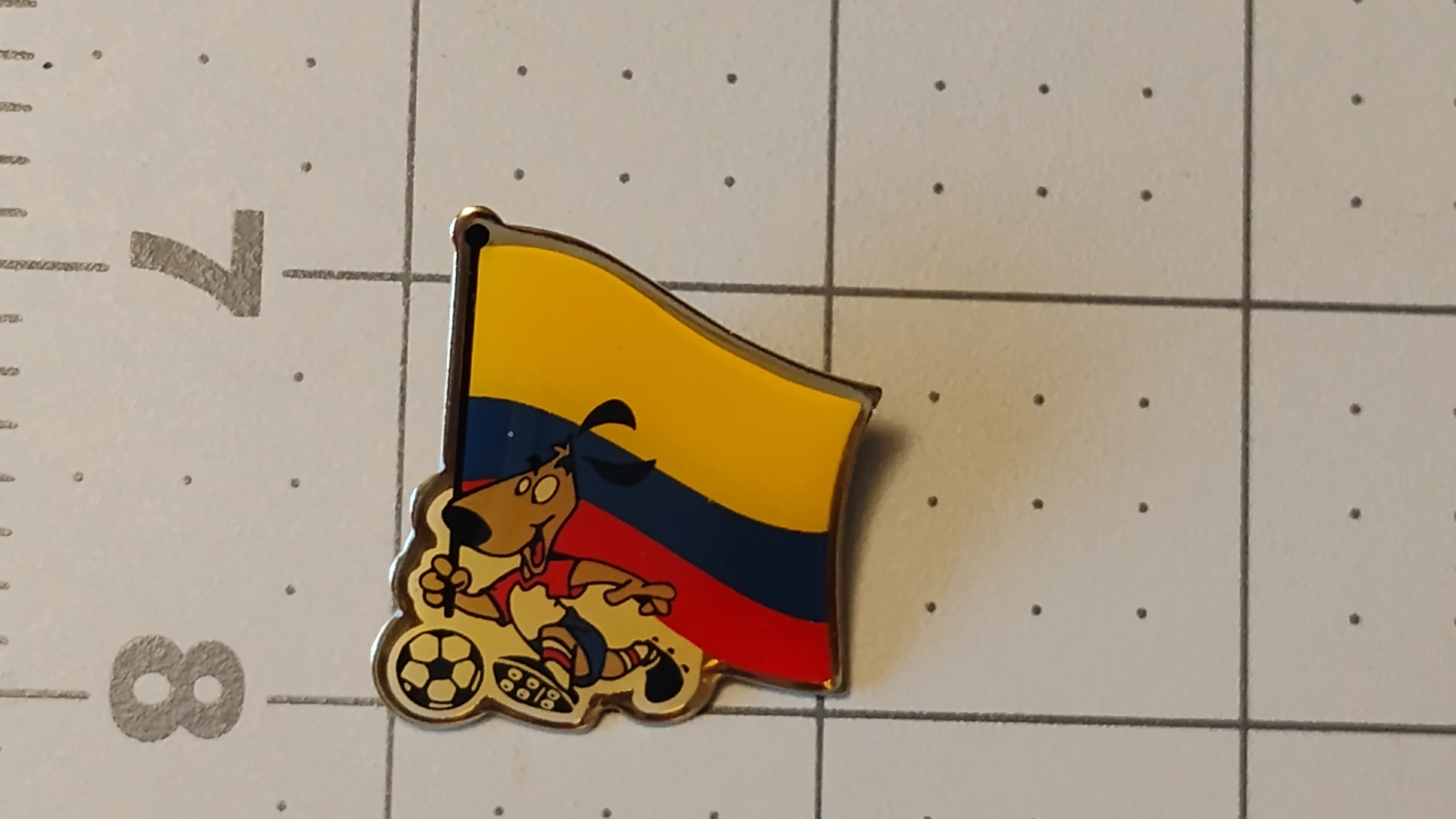 FIFA World Cup USA 1994 Colombia Lapel Pin
