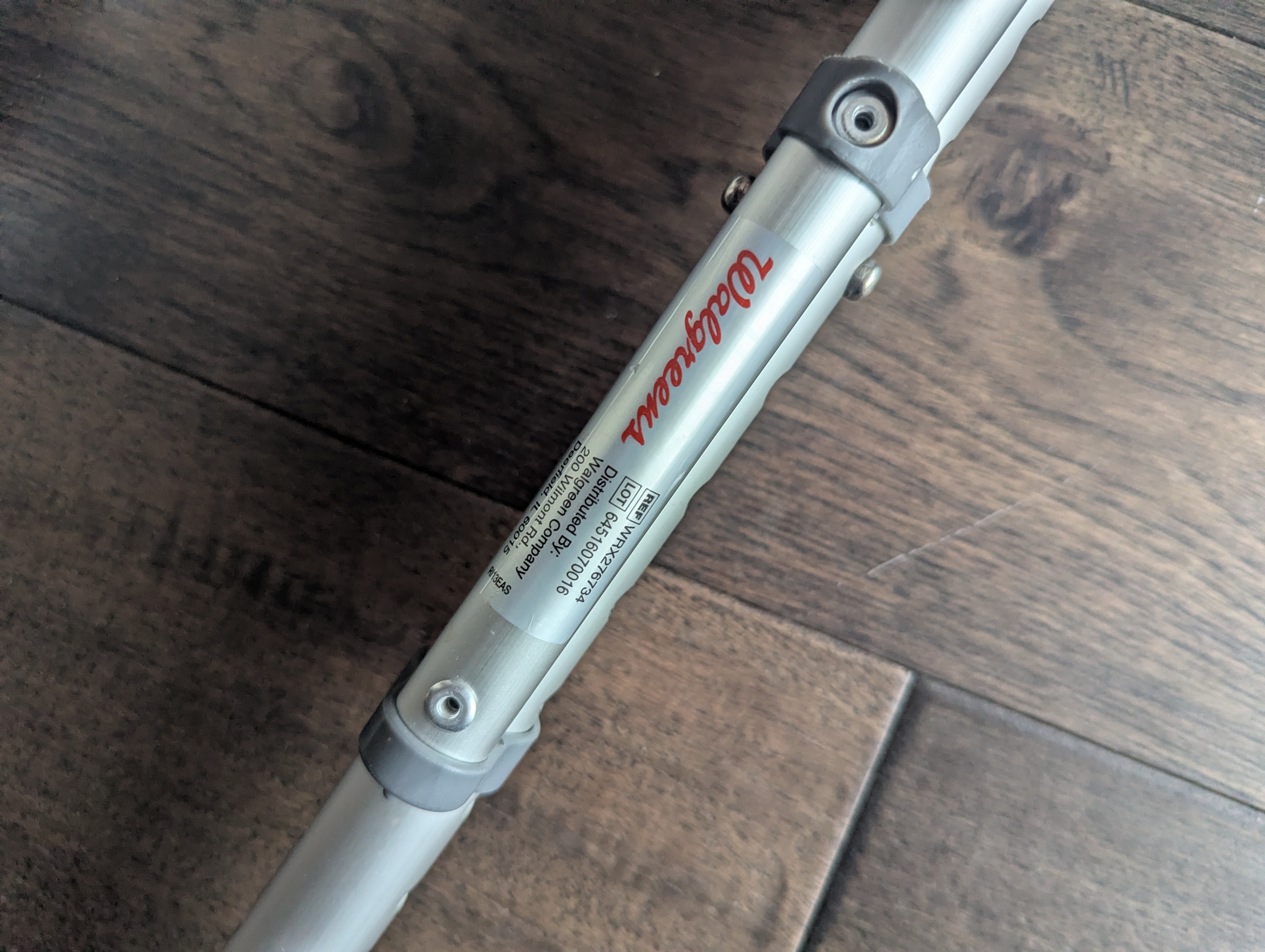 Crutches for Height 4'7"-6'7" Cleaned - Height Adjustable Grips - photo 3