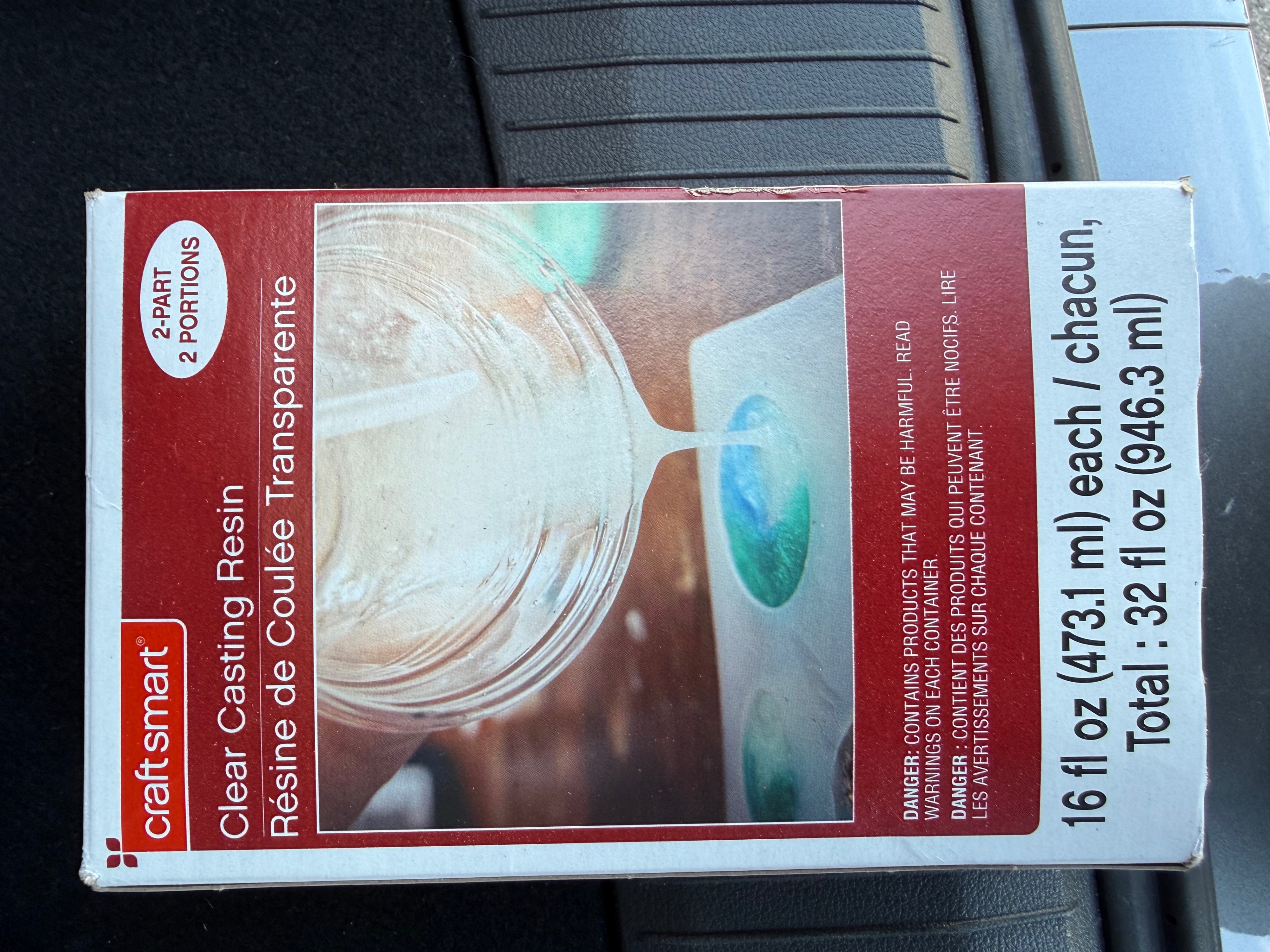 Craftsmart Clear Casting Resin 32 fl oz Total