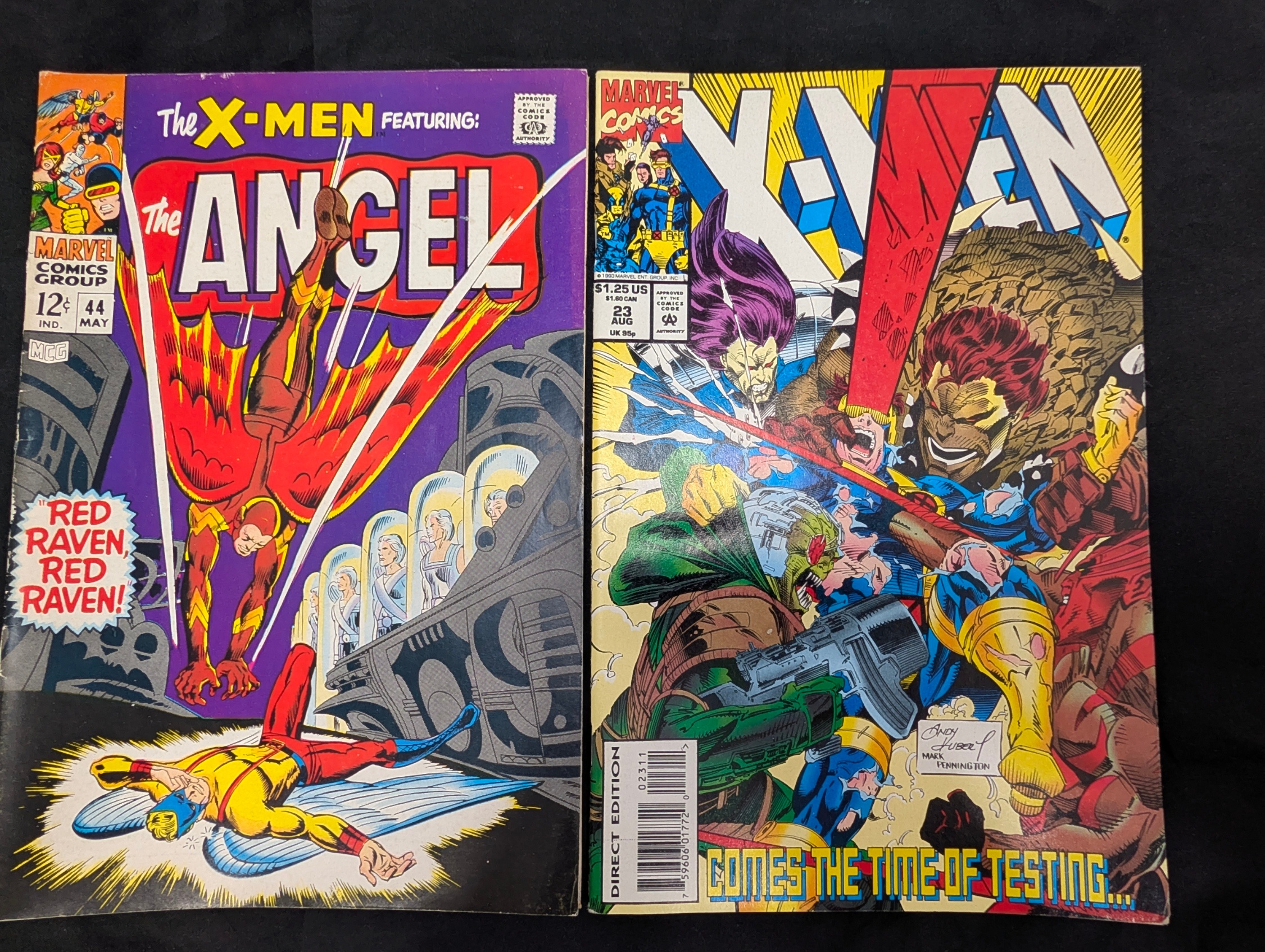 ( 2 ) X-MEN COMIC BOOKS