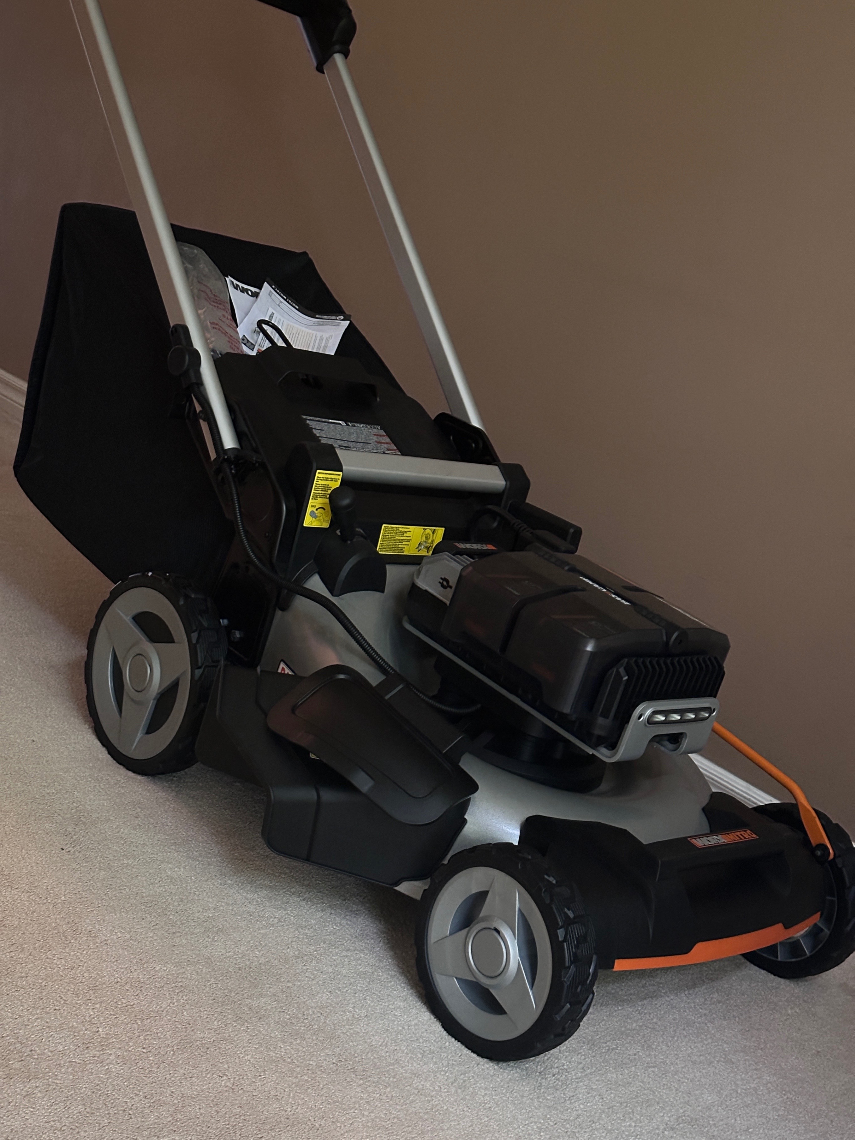 80v Cordless e-Lawn Mower Brushless Motor 3-in-1 Self-Propelled - photo 3