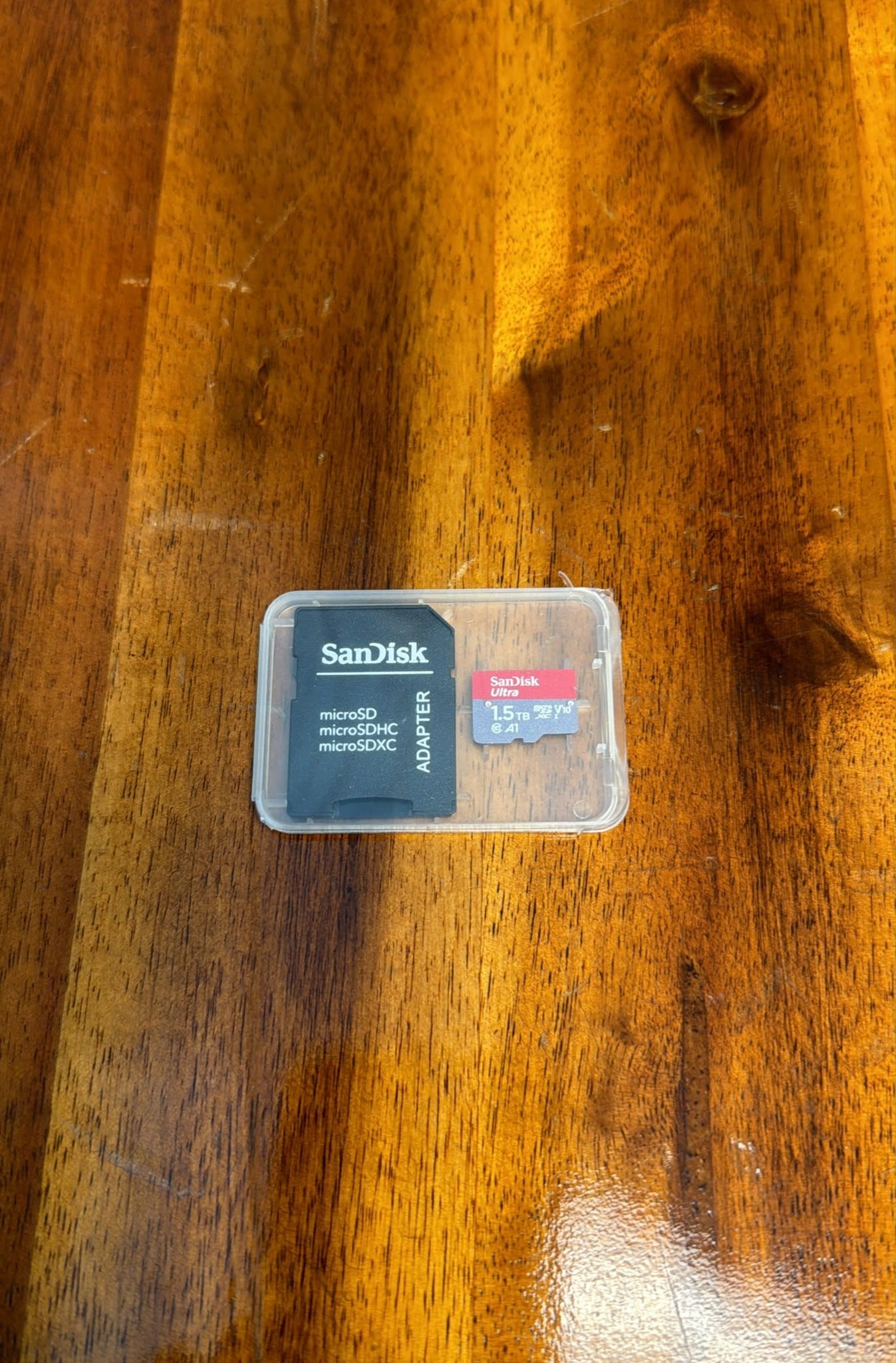 SanDisk 1.5TB Ultra microSDXC UHS-I Memory Card with Adapter