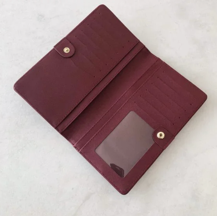 Lark & Ives Vegan Leather Wallet - New - photo 2