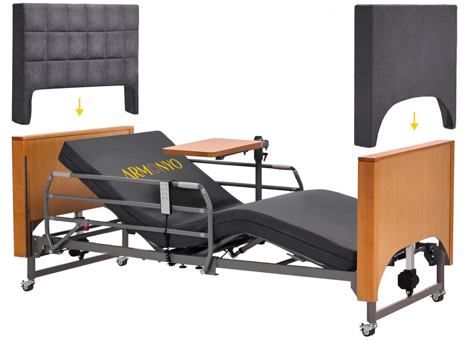 ARMONYO Full Electric Hospital Bed German Technology