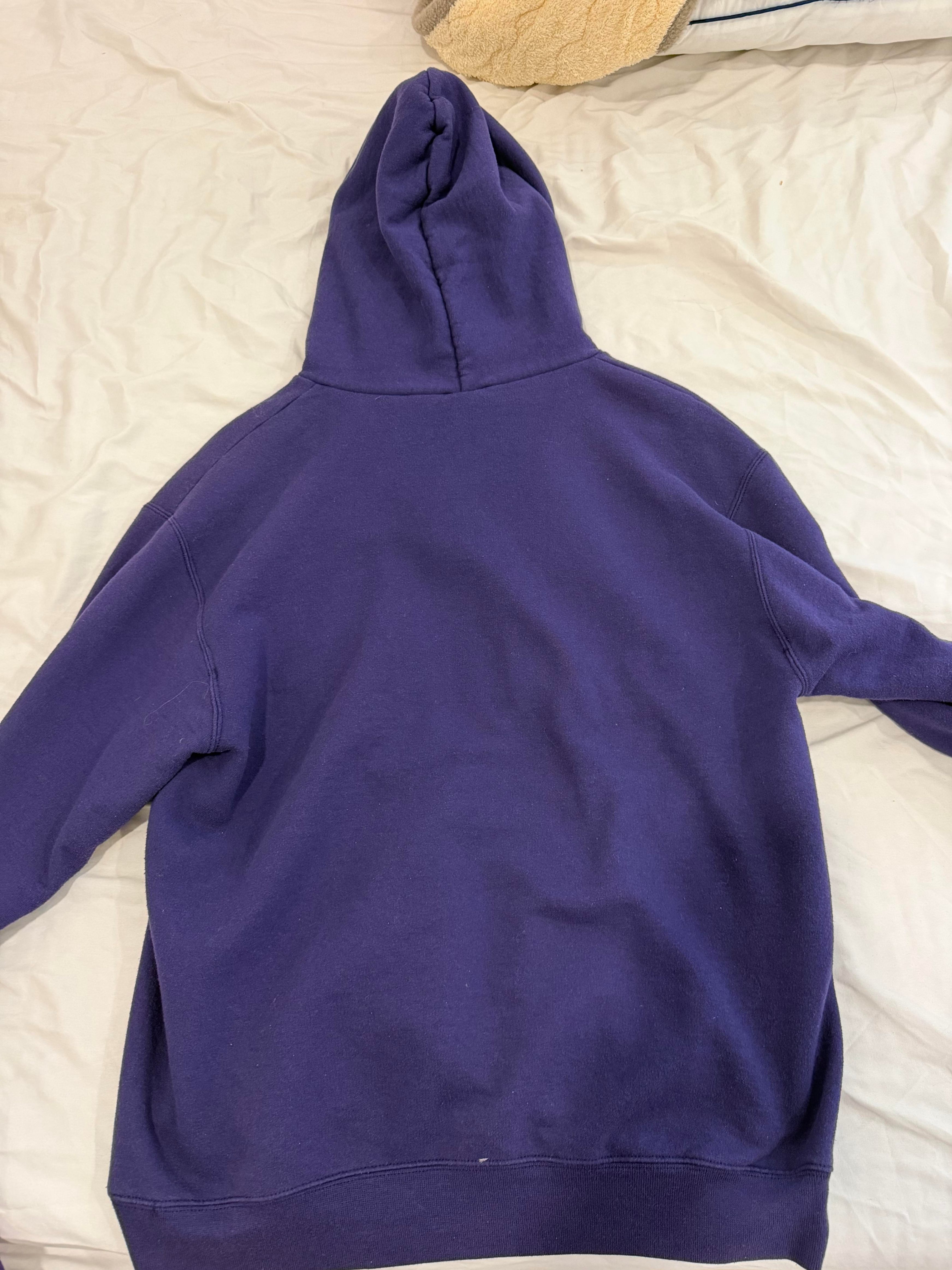 NYU Champion Hoodie – Purple – Size M - photo 4