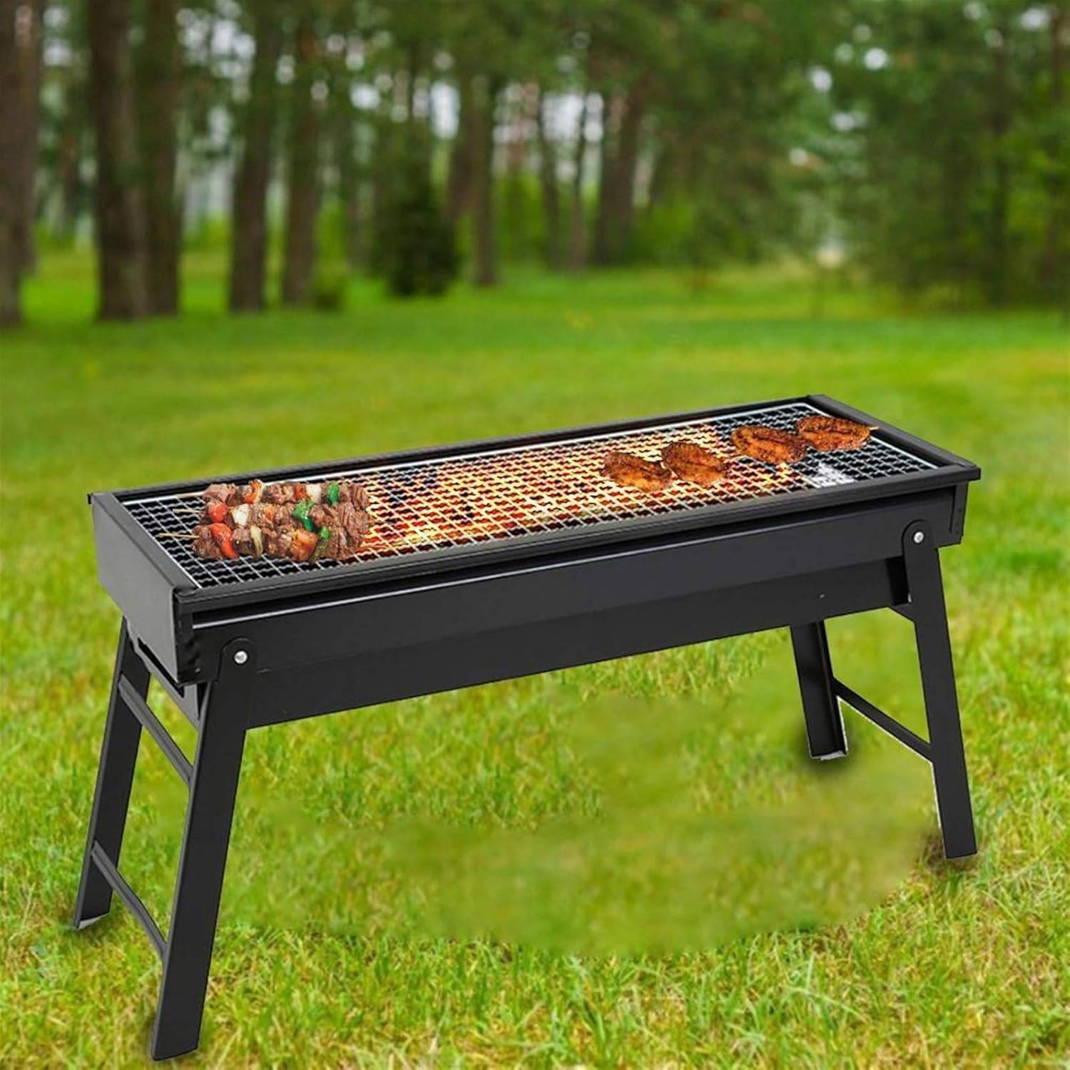 Grill for Outdoor Portable Charcoal Metal Foldable BBQ Outdoor