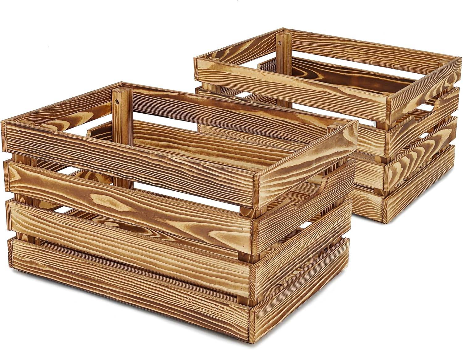 Wooden Crates Are Suitable for Storage 2 pack - photo 3