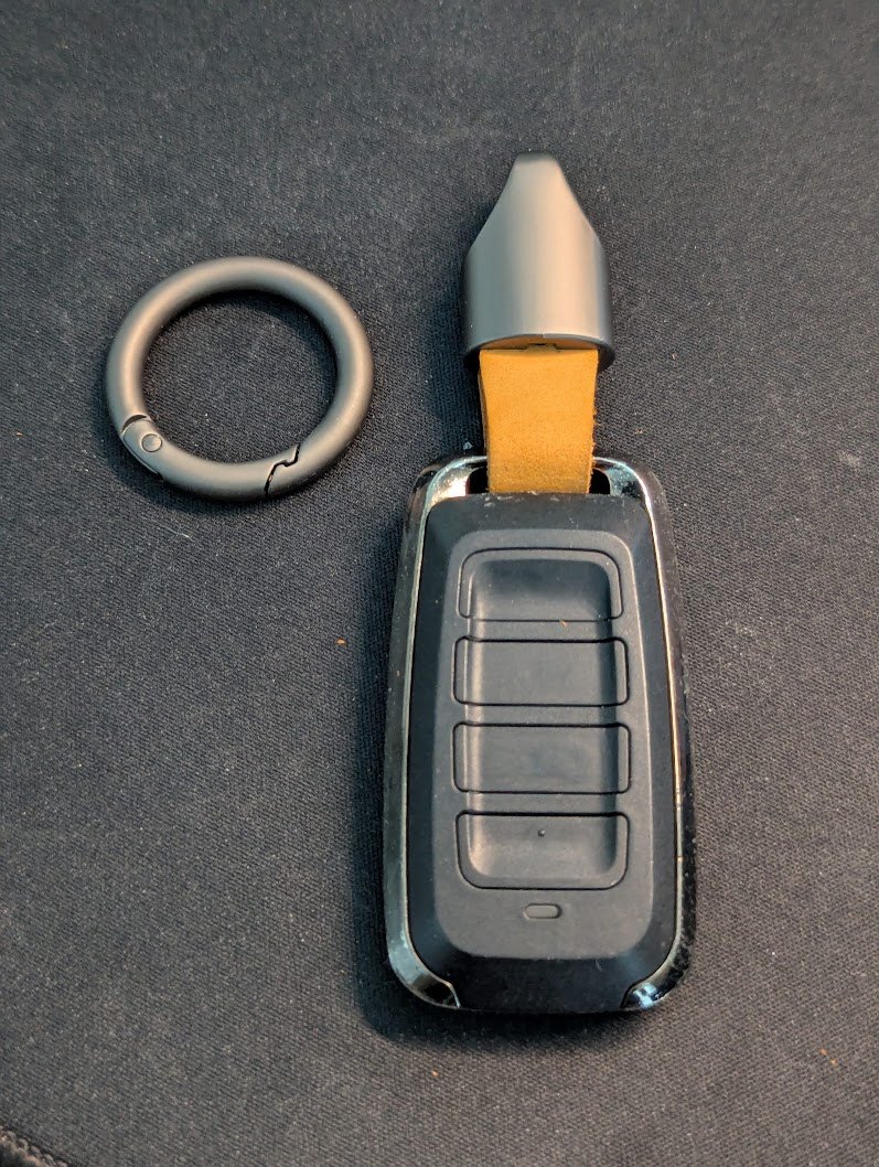 Suede Keychain for car keys or fobs (new) - photo 3