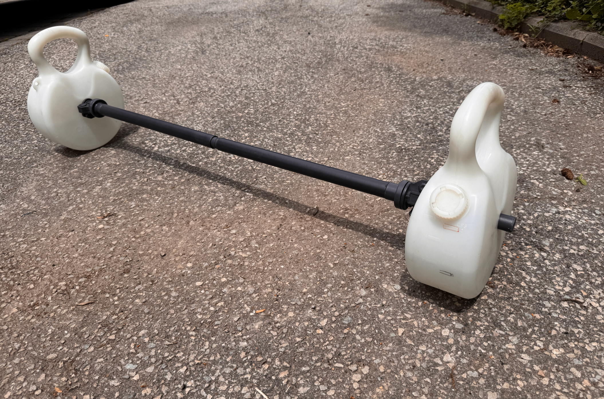 Barbell Set + Fillable Weights/Kettlebells - photo 3
