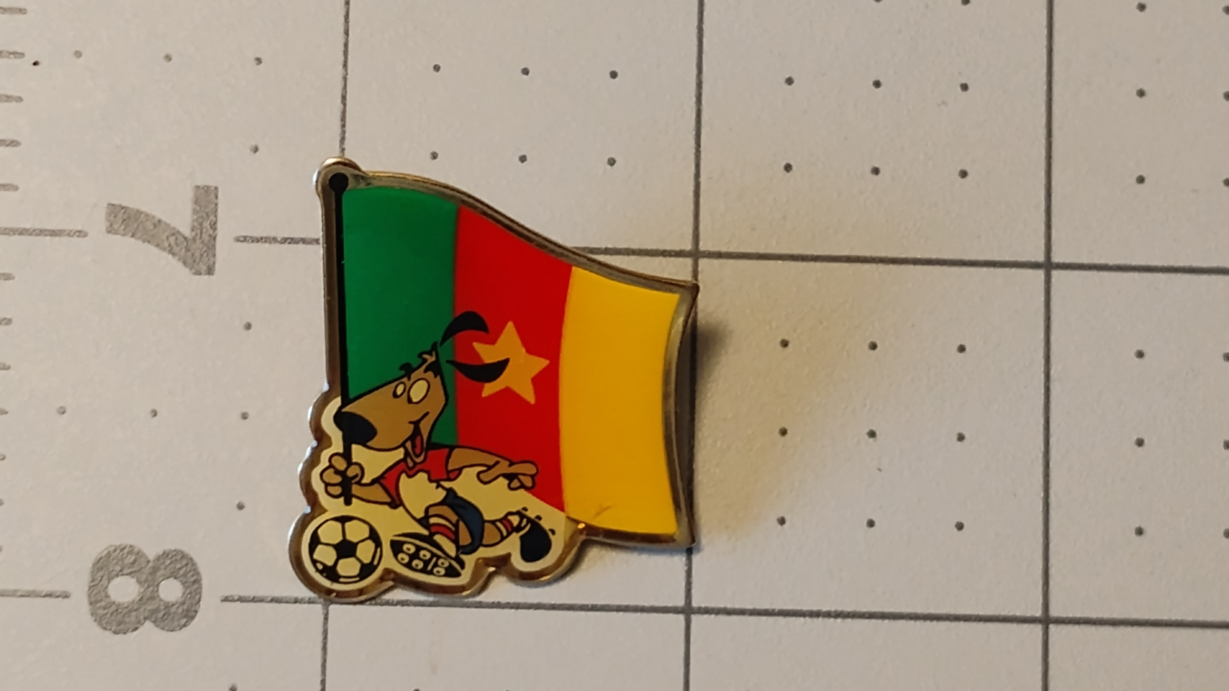 FIFA World Cup USA 1994 Cameroon Lapel Pin