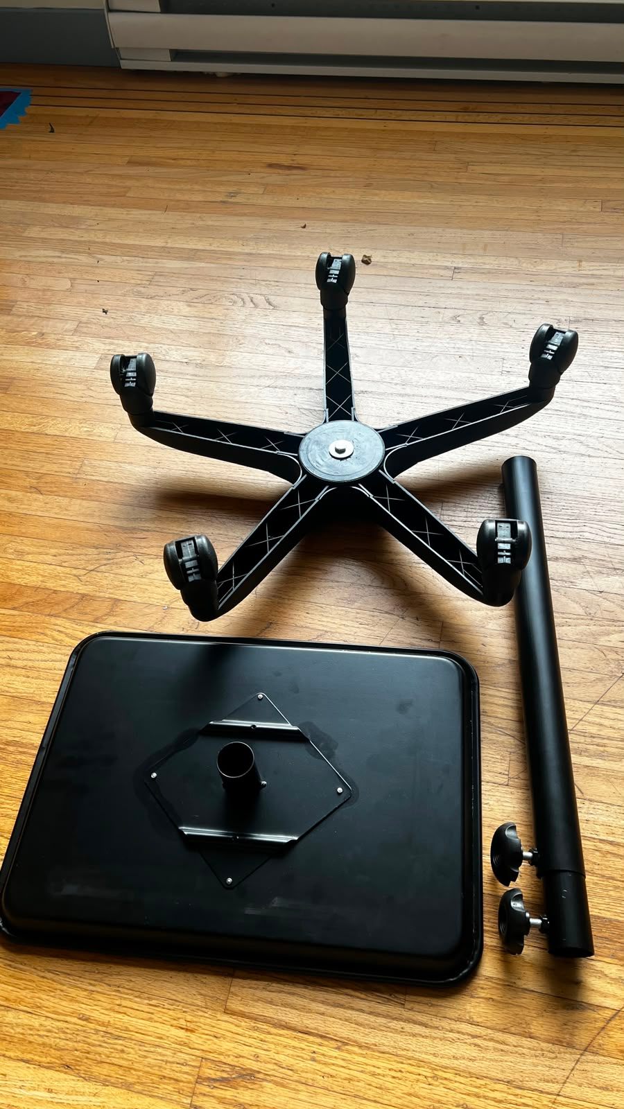 Adjustable Rolling Tray Stand - photo 5