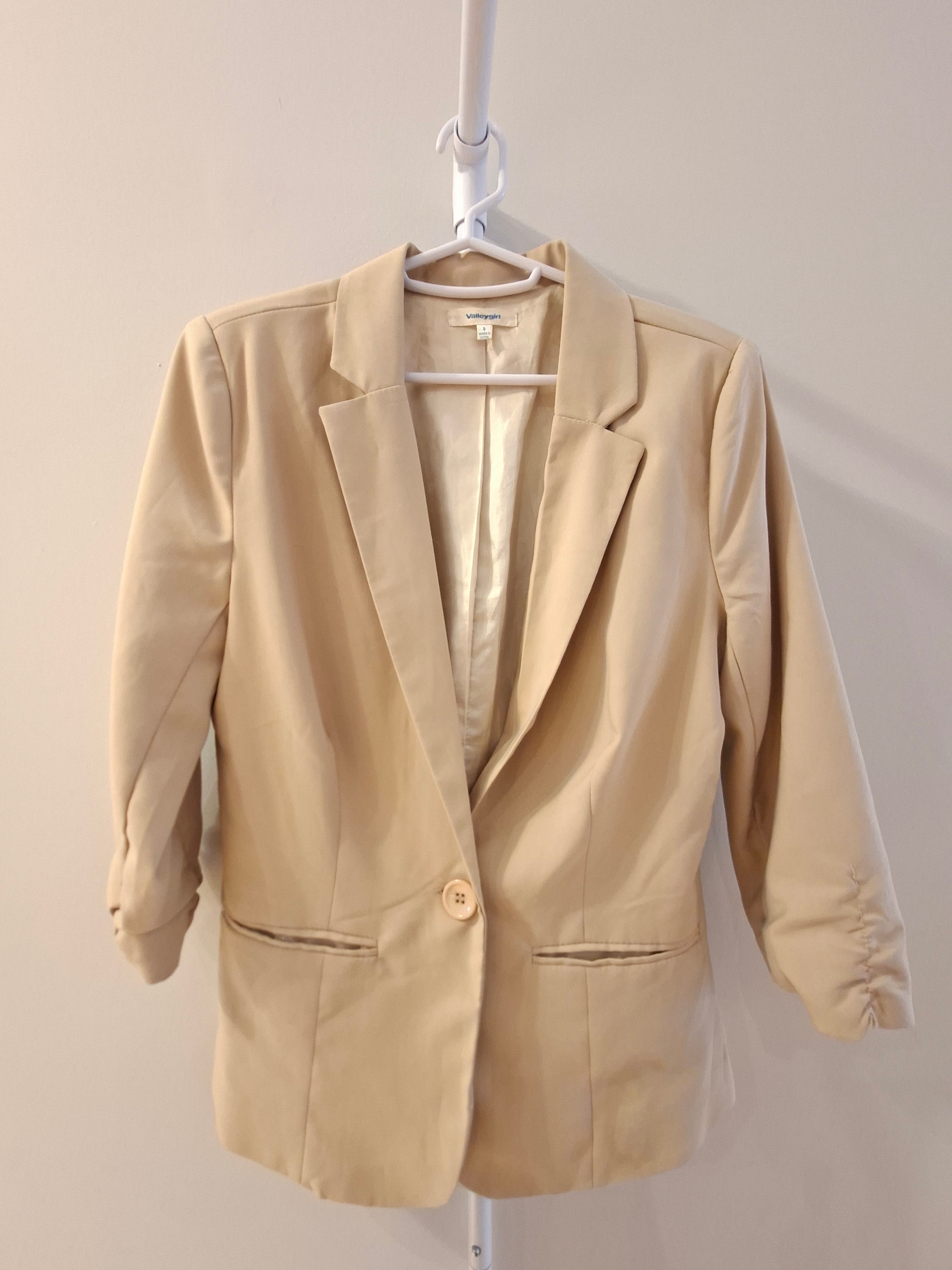 Valleygirl Beige Blazer