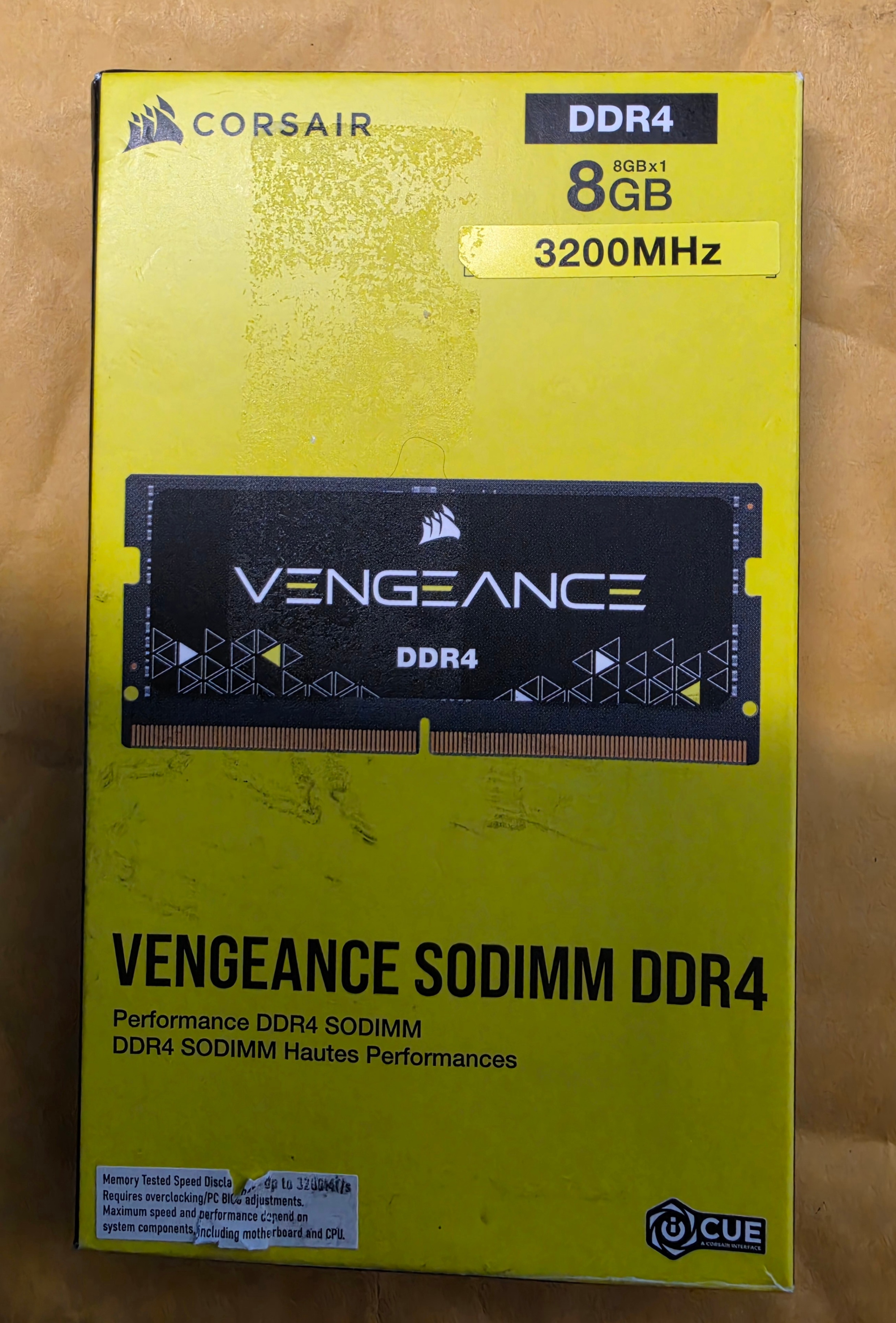 NEW | Corsair Vengeance DDR4 8GB 3200MHz Laptop Memory (SODIMM)
