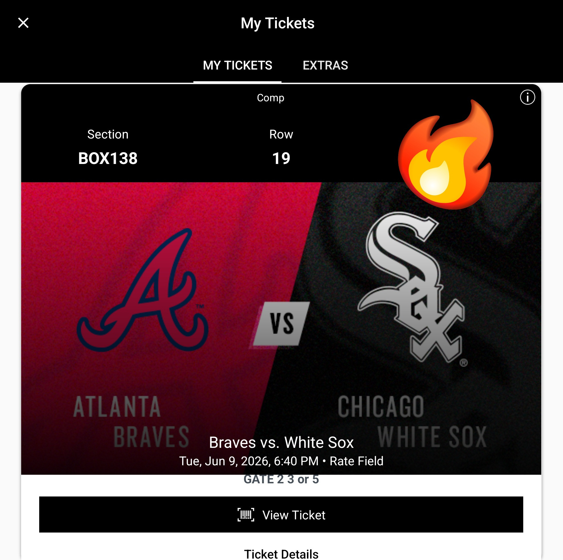 i Bu-yyy Chicago White Sox Tuesday June 9th Tickets Section 138 - photo 2