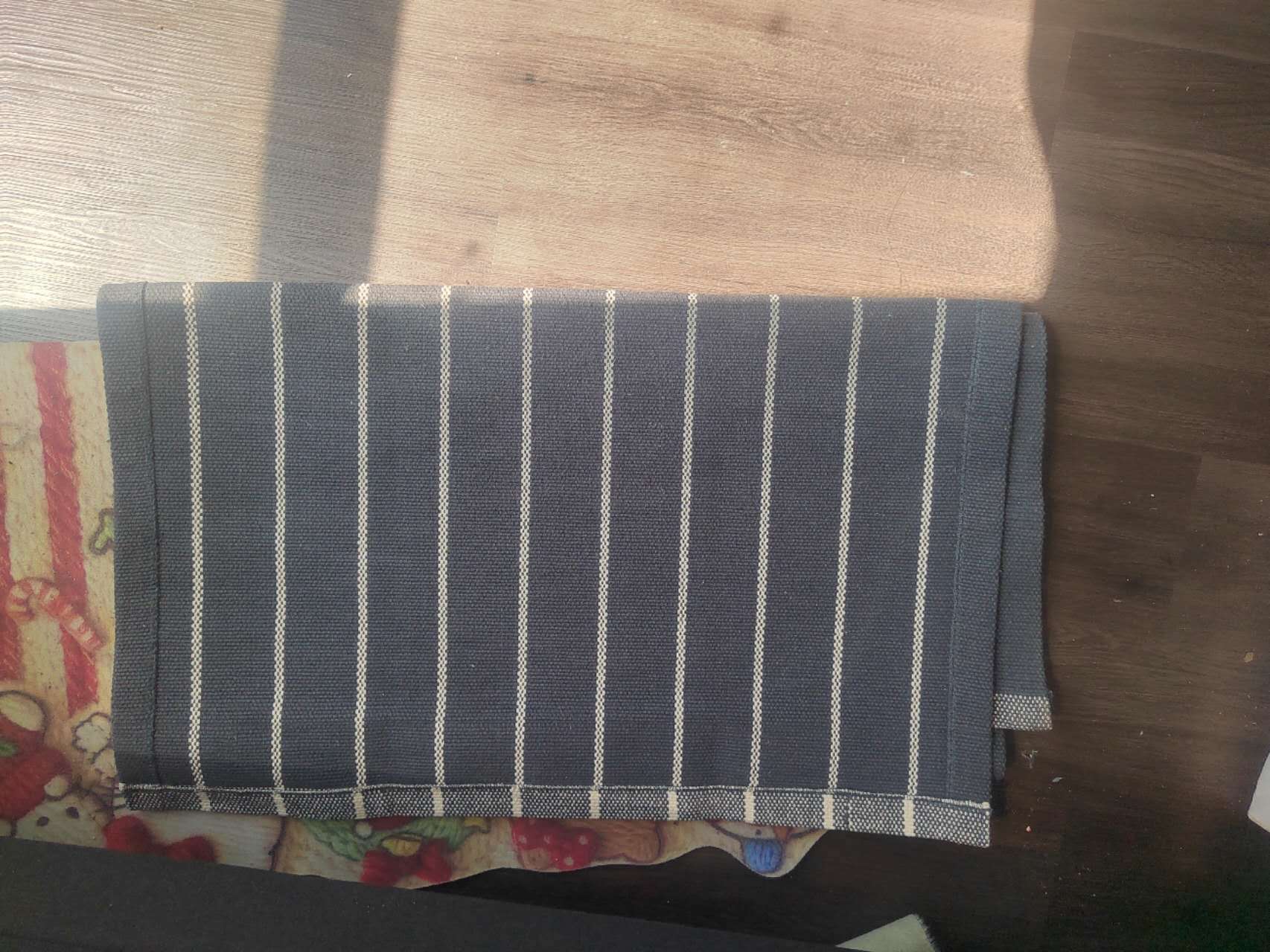 Rug, flatwoven, gray/off-white, 80x180 cm (2 ' 7 "x5 ' 11 ") - photo 2