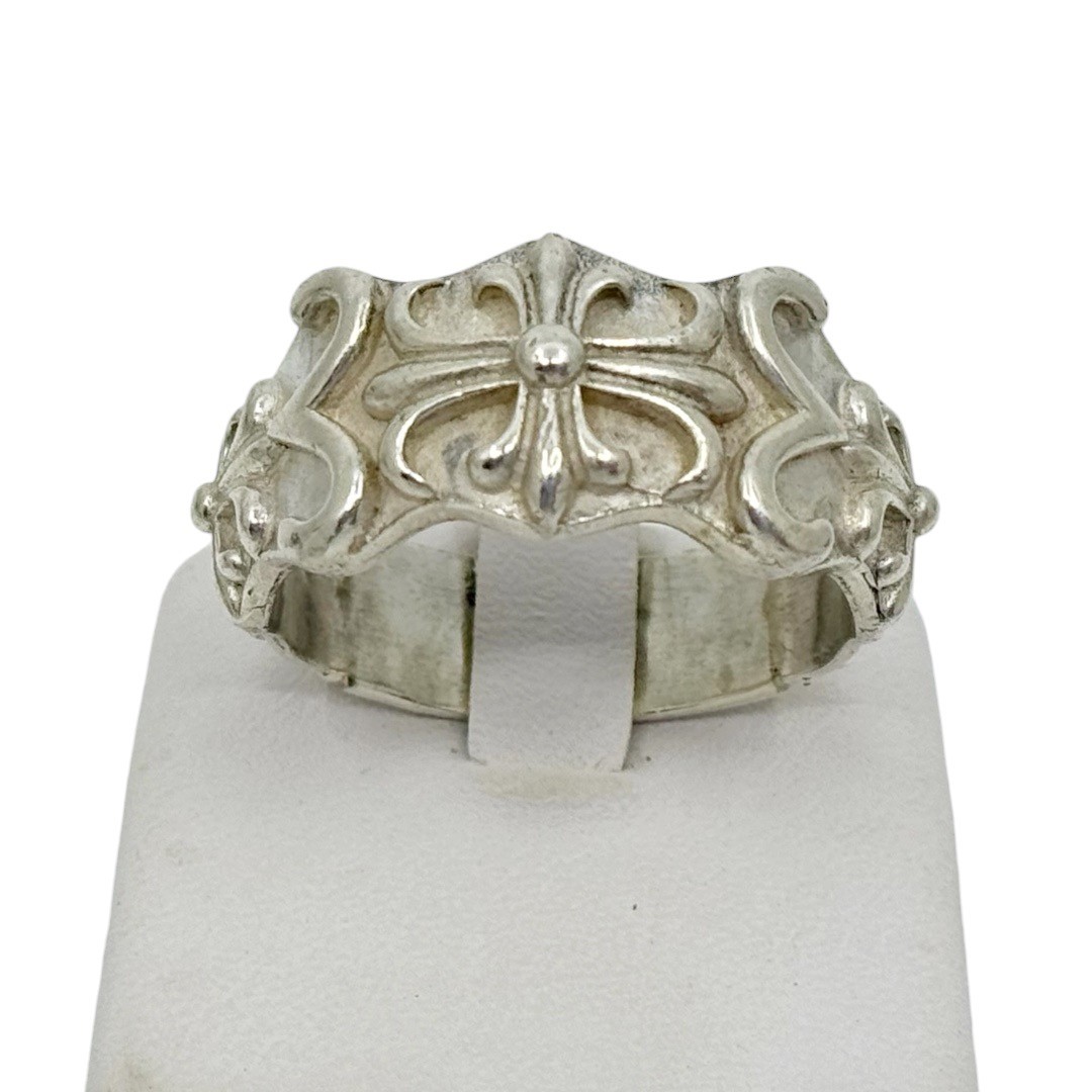 Chrome Hearts sterling silver Maltese cross band ring - GM1205 - photo 2