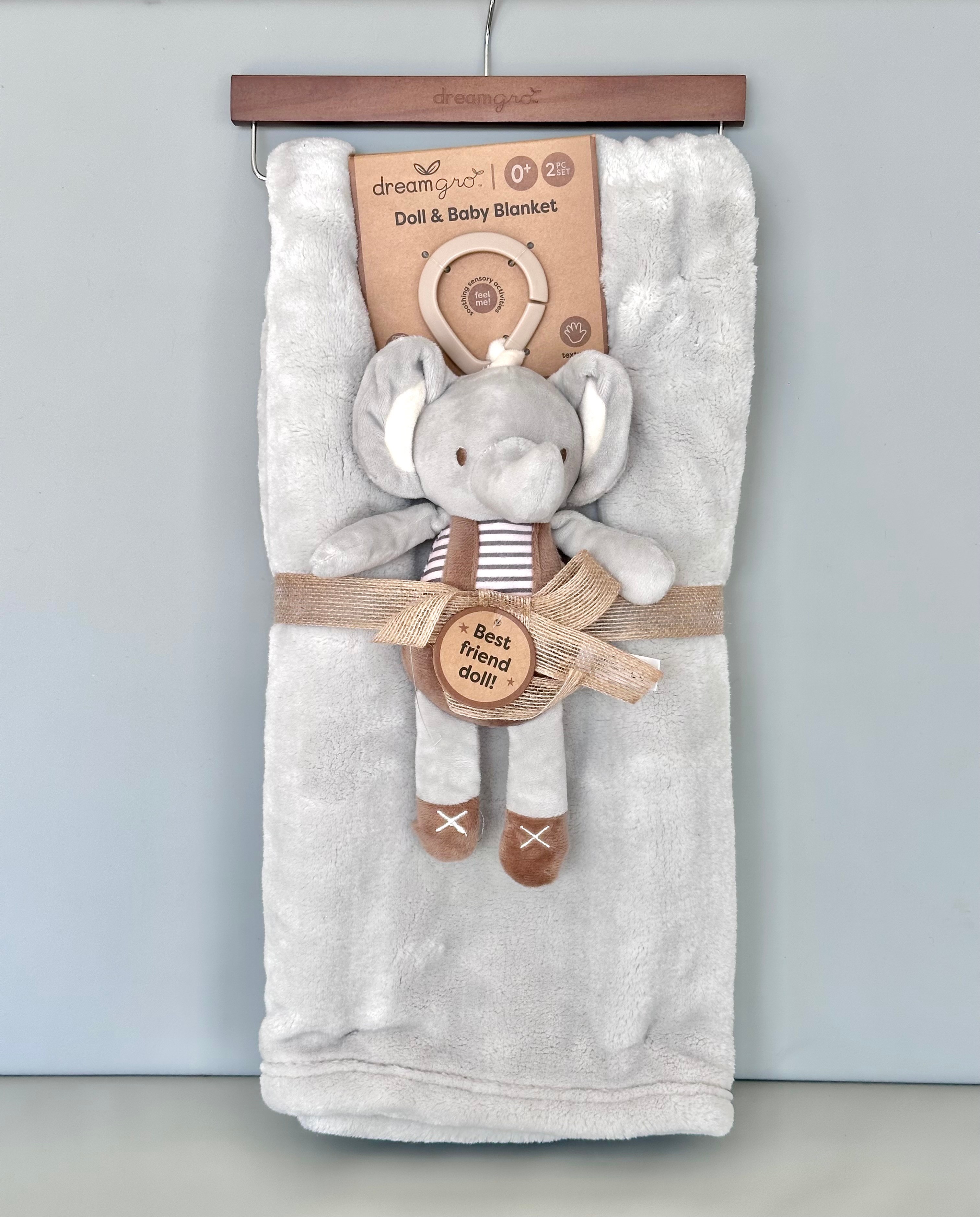 Dreamgro Doll and Baby Blanket