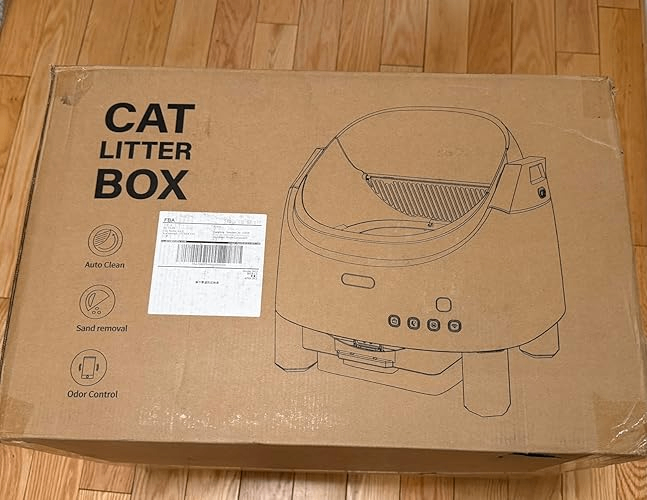 Self Cleaning Litter Box Automatic Cat Litter Box App Control