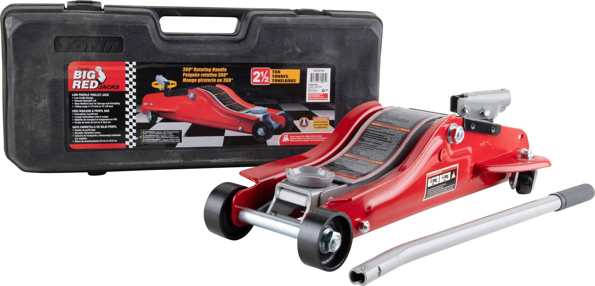 2-1/2 Ton Low-Profile Trolley Jack with Case - photo 2