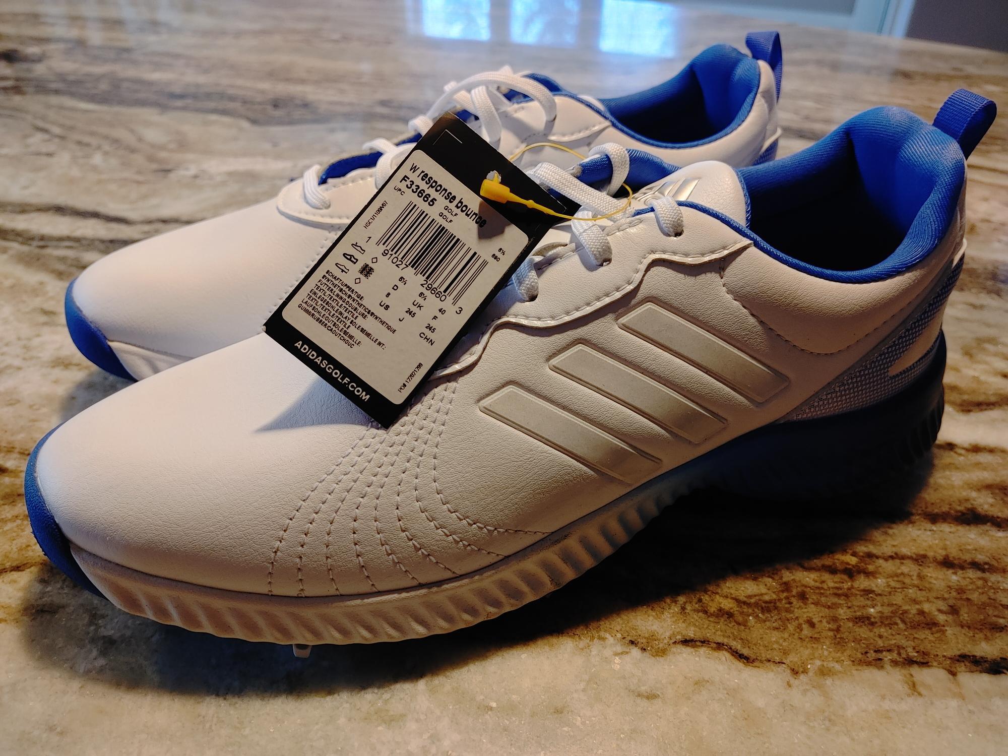 ADIDAS WITH RESPONSE BOUNCE GOLF SHOES