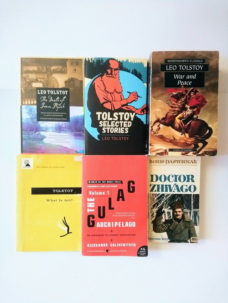 Tolstoy and other Russian literature!