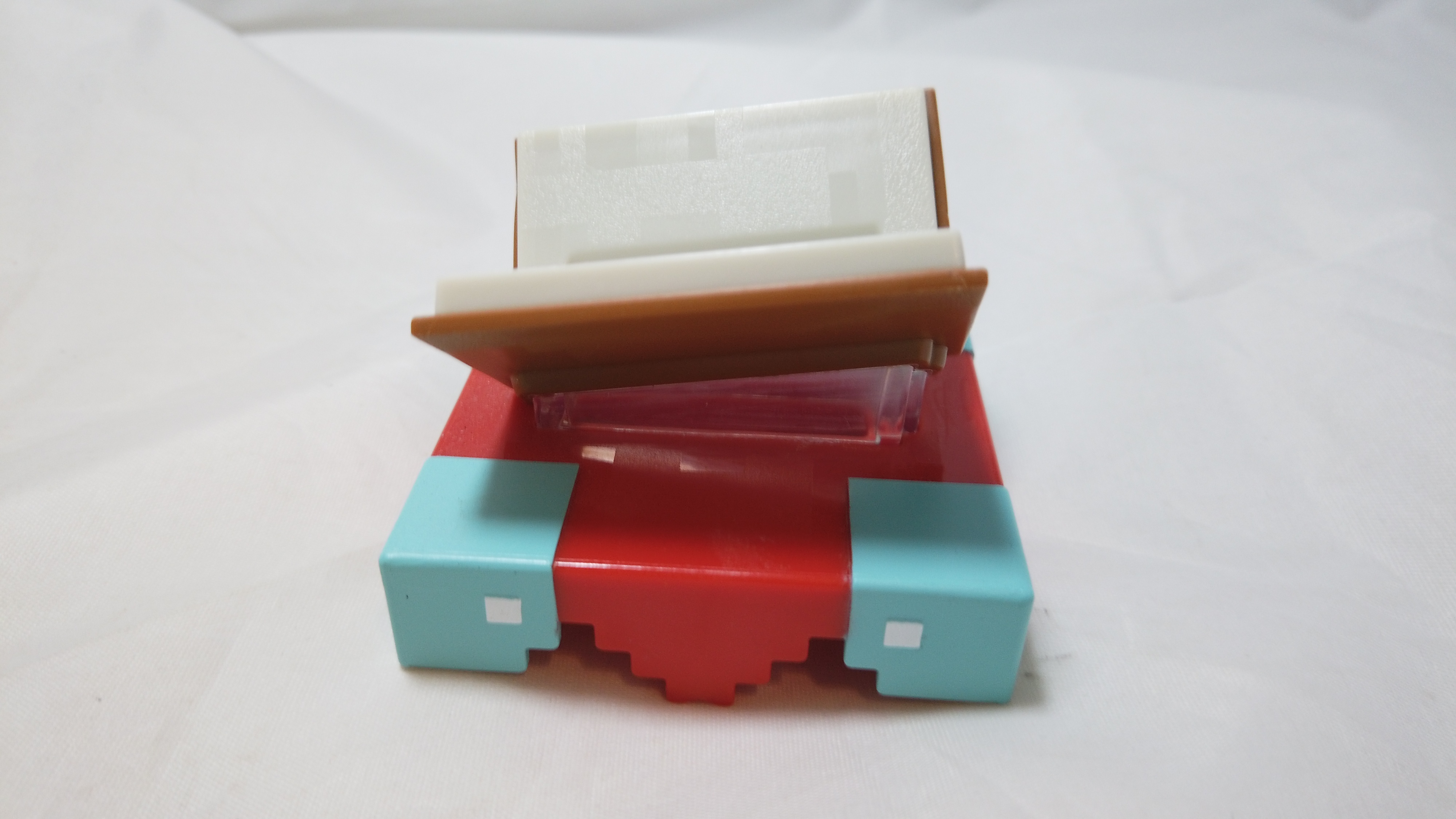 Minecraft Enchanting Table Figure Hover Book Pixel Statue Desk D - photo 2