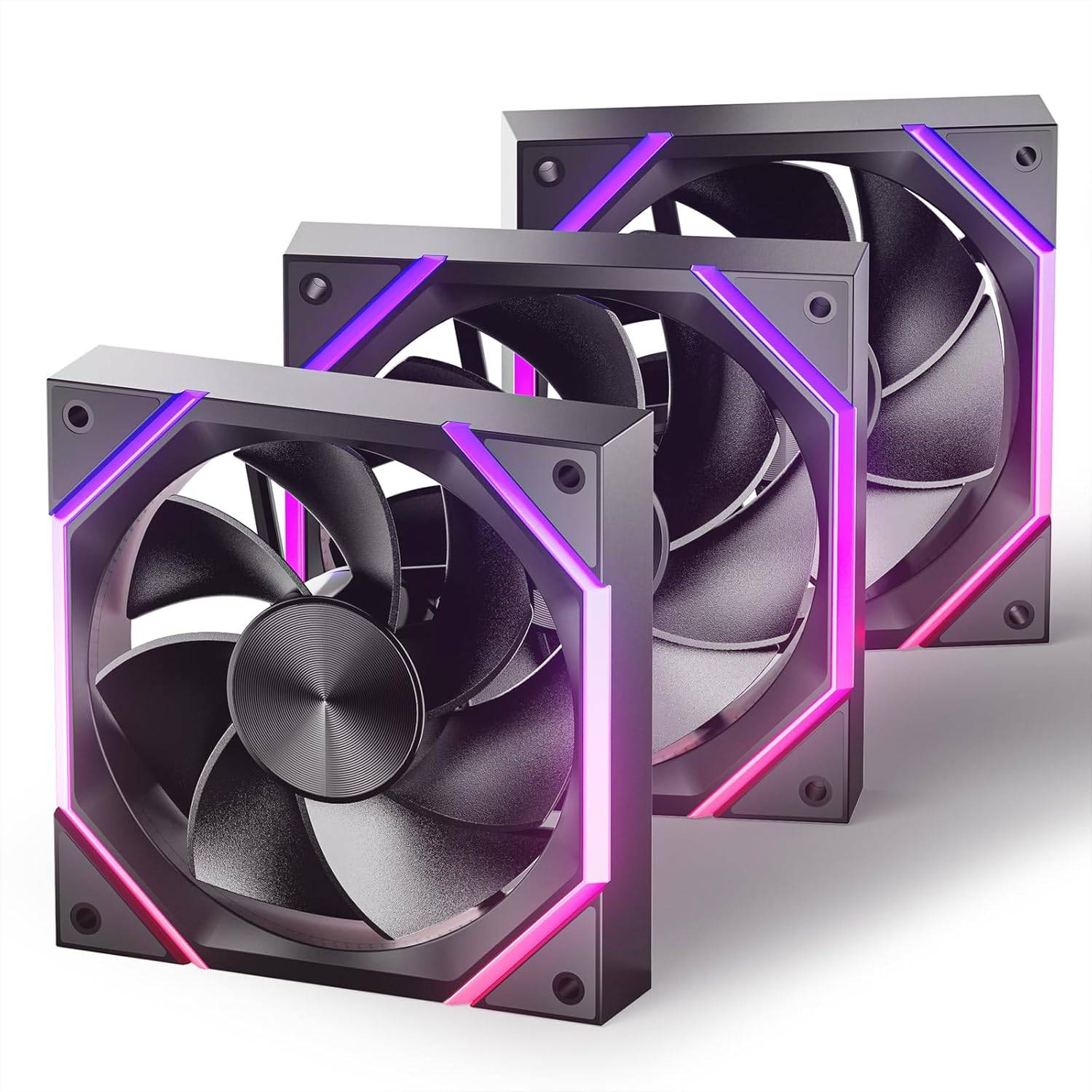 120mm Case Fan with Efficient Cooling 3 pack - photo 4