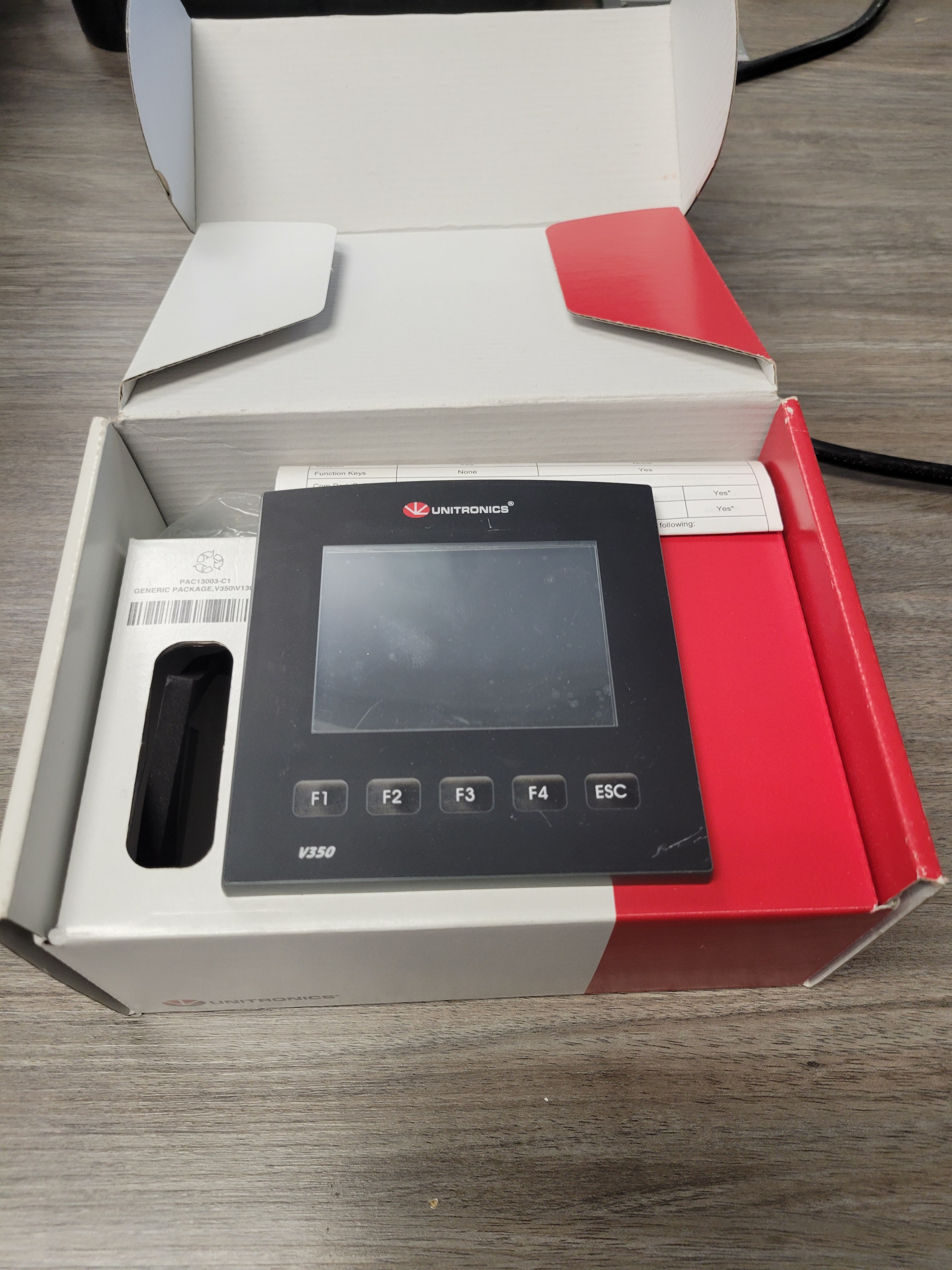 Unitronics V350-TR20 HMI Touchscreen