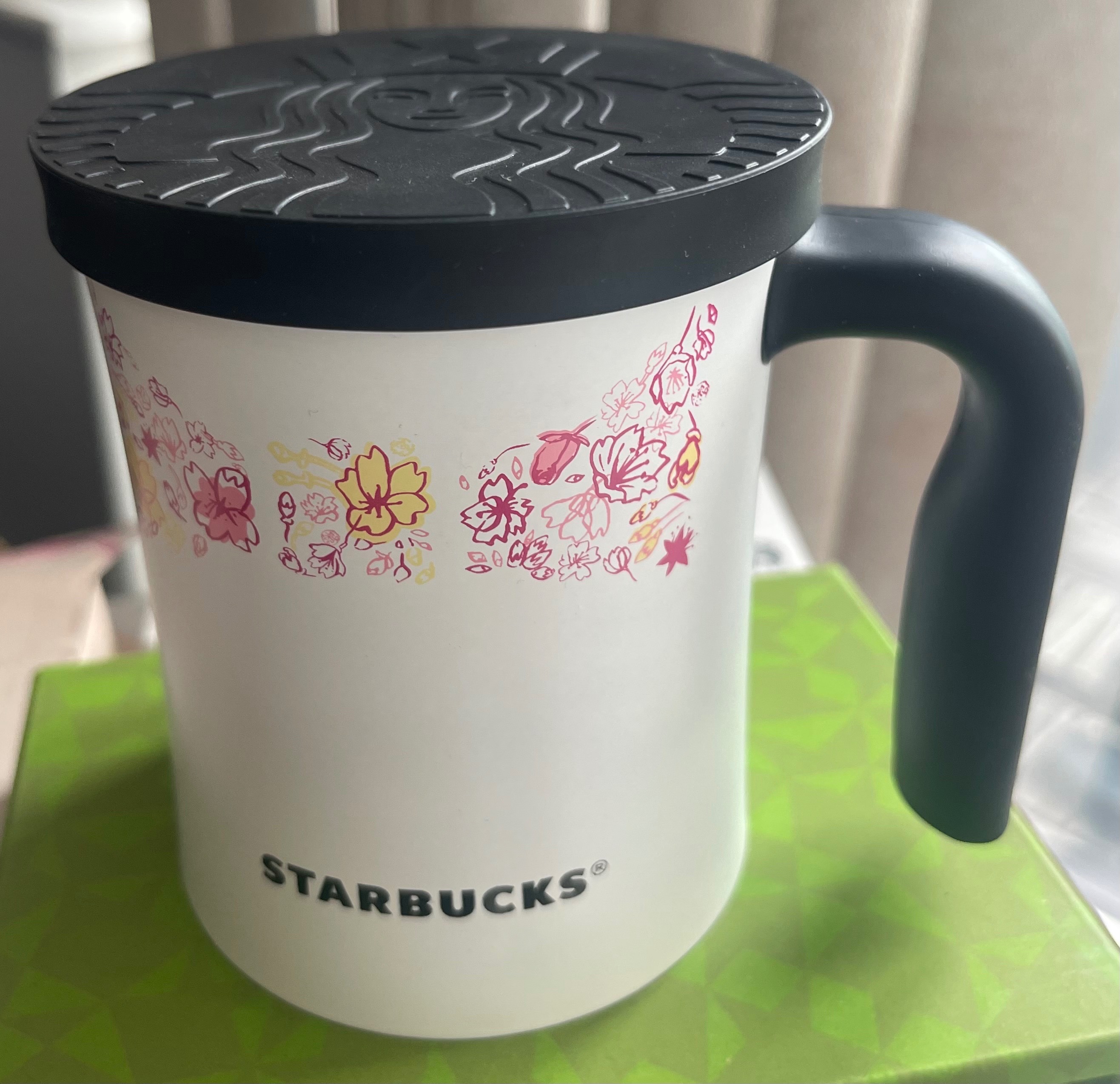 Rare Starbucks Japan Sakura Stainless Steel Mug–Deadstock (NIB) - photo 3