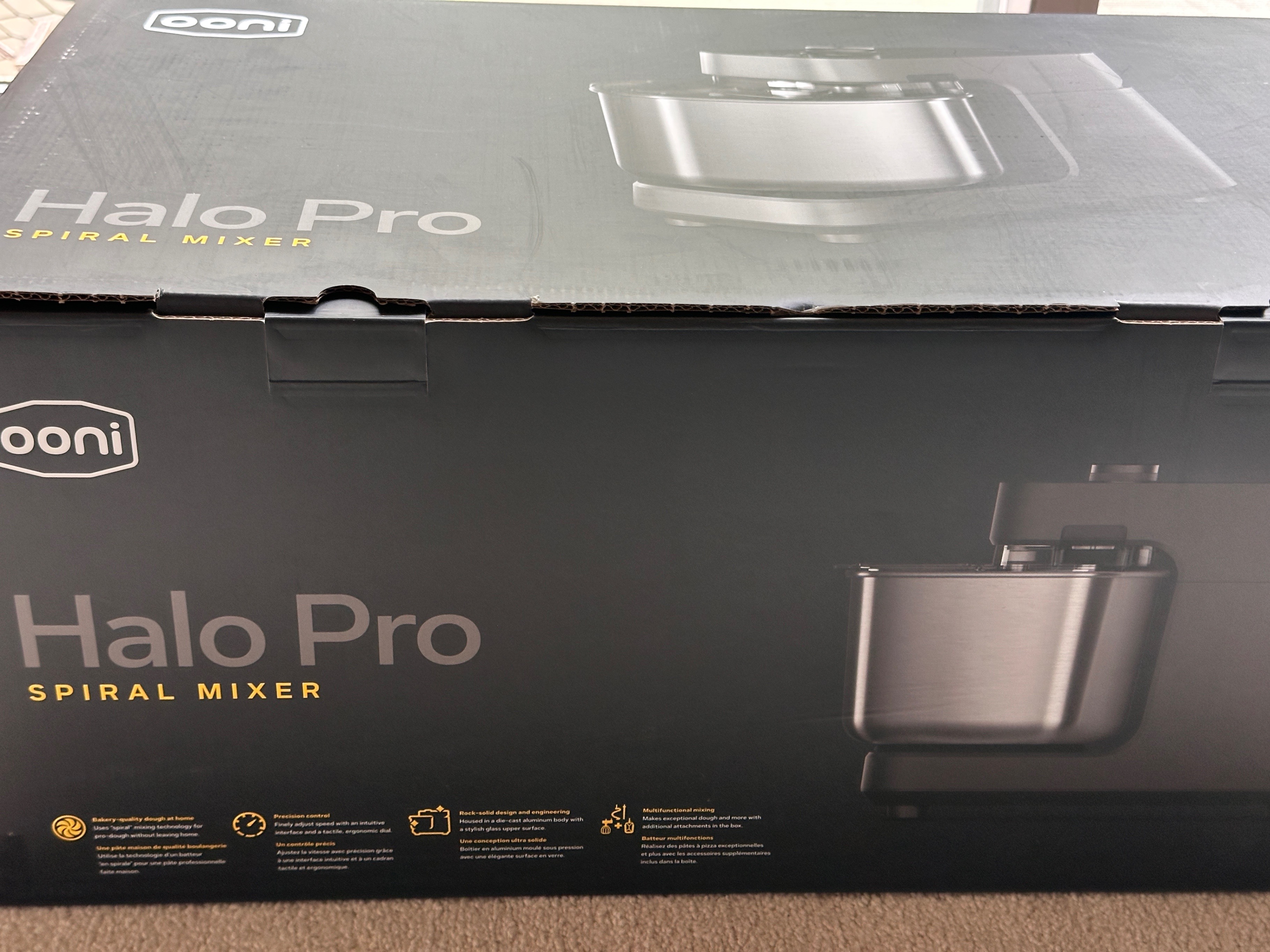 Ooni Halo Pro Spiral Mixer 7.3 Quart Capacity 58 Speed Setting - photo 5