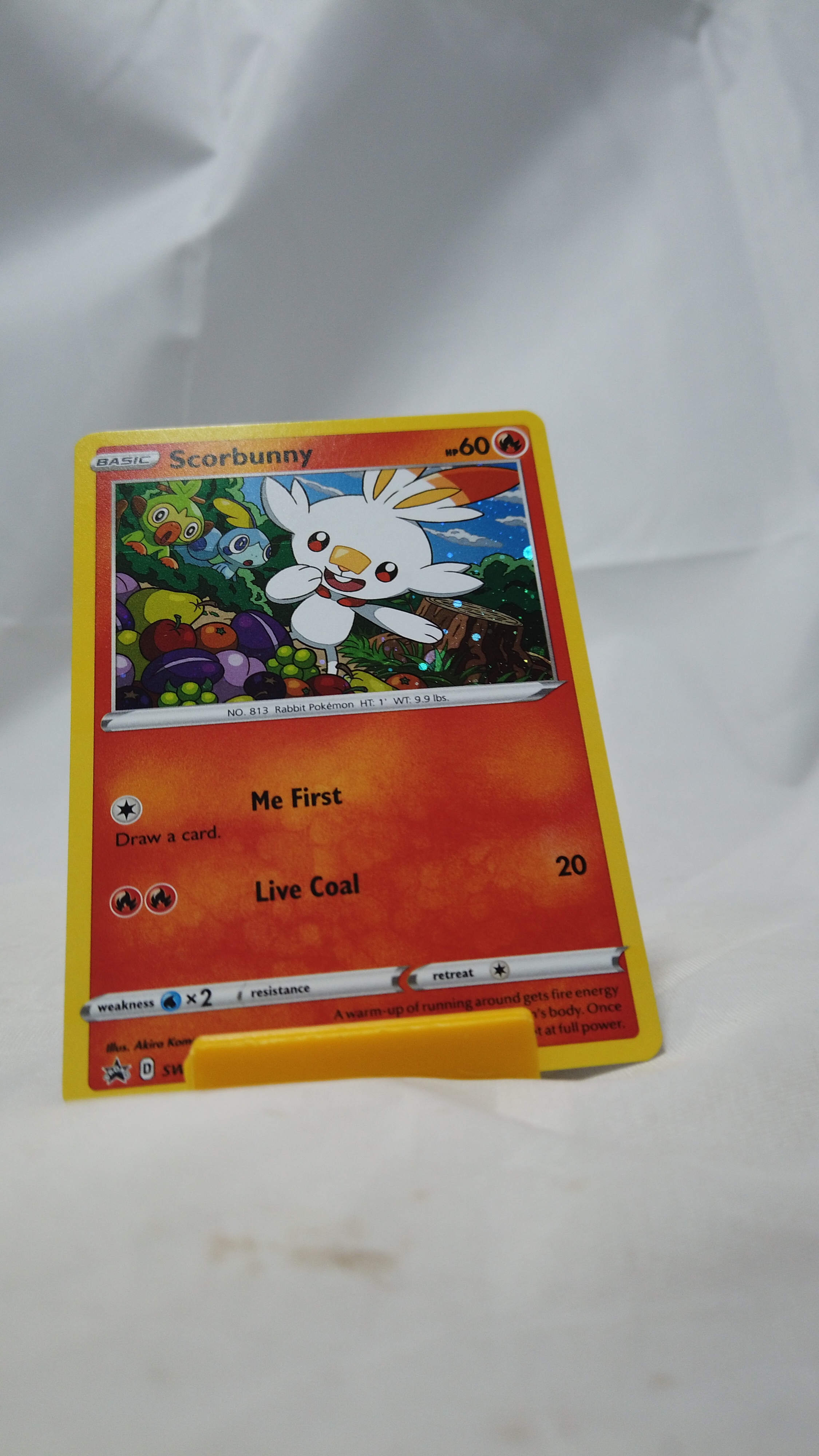 Pokemon Scorbunny SWSH071/307 SWSH Black Star Promos Holo Promo