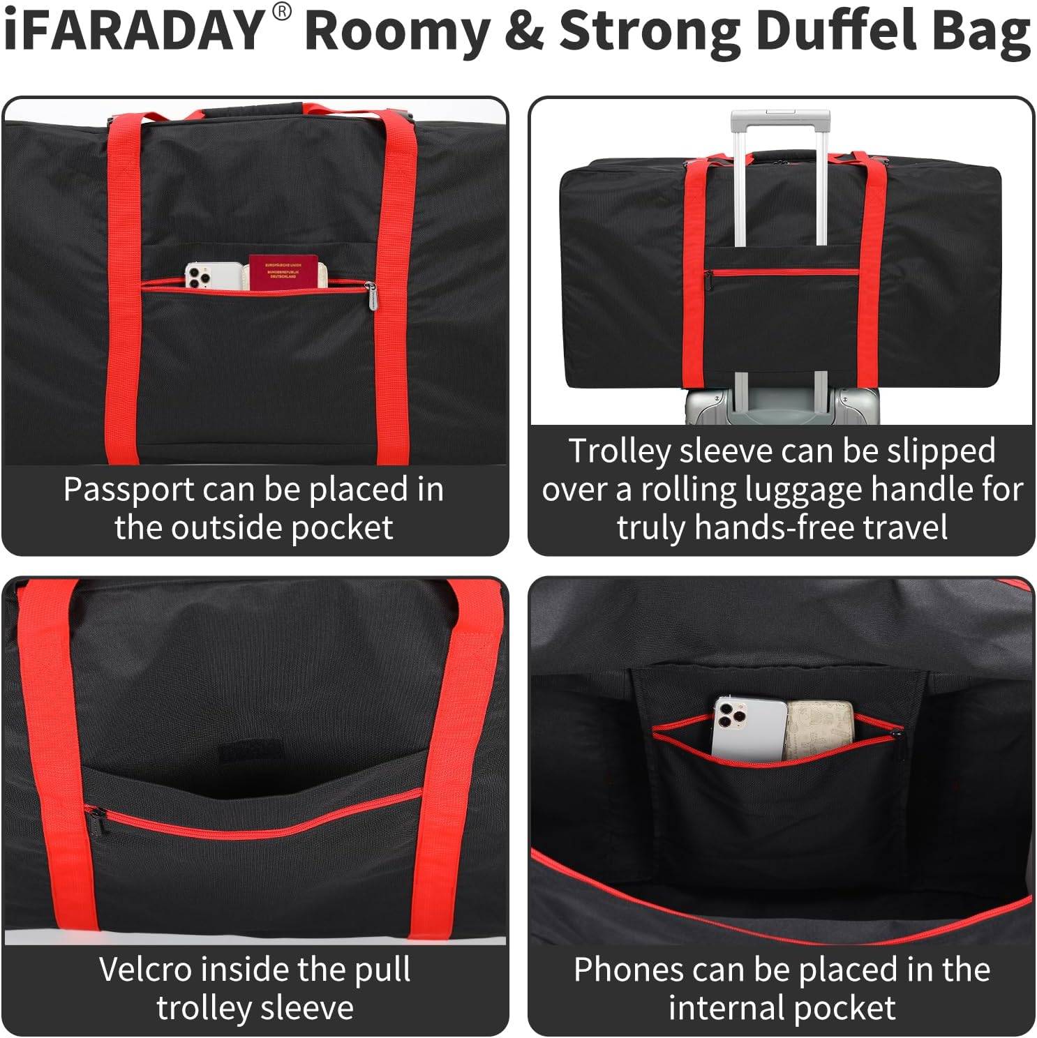 Duffel Bag 110L - 32.5 inch iFARADAY Extra Large - photo 5