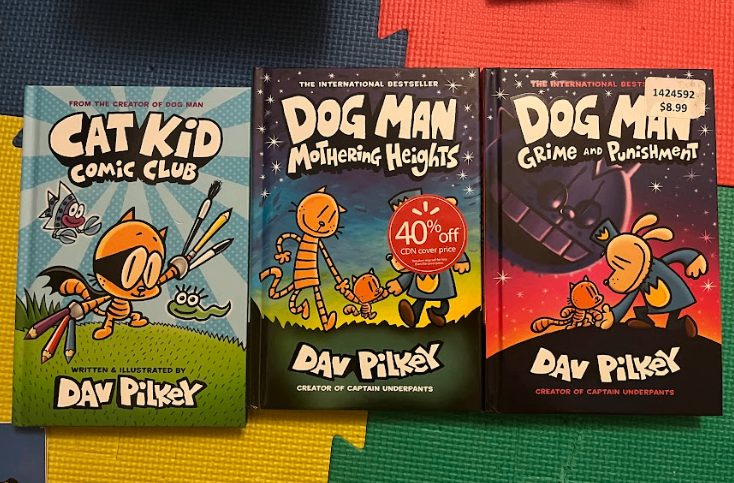 Dav Pilkey Dog Man & Cat Kid Comic Club Books