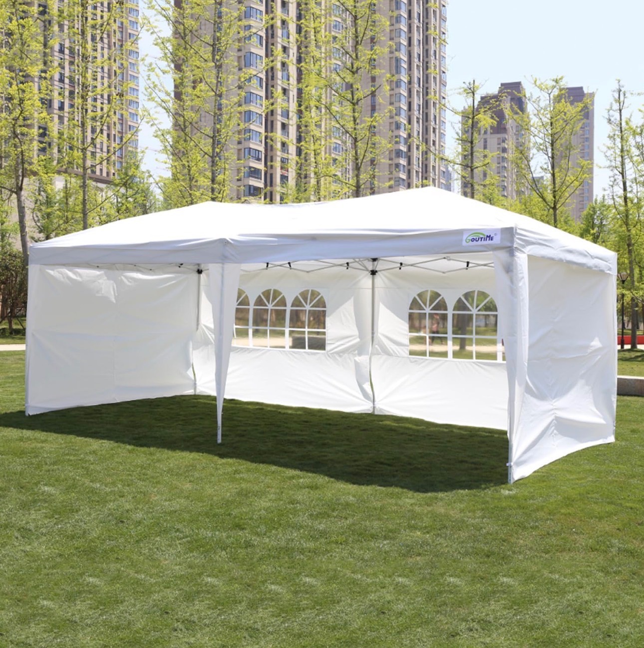 READ: 10x20ft Pop Up Canopy Tent with Sidewalls for Outdoor