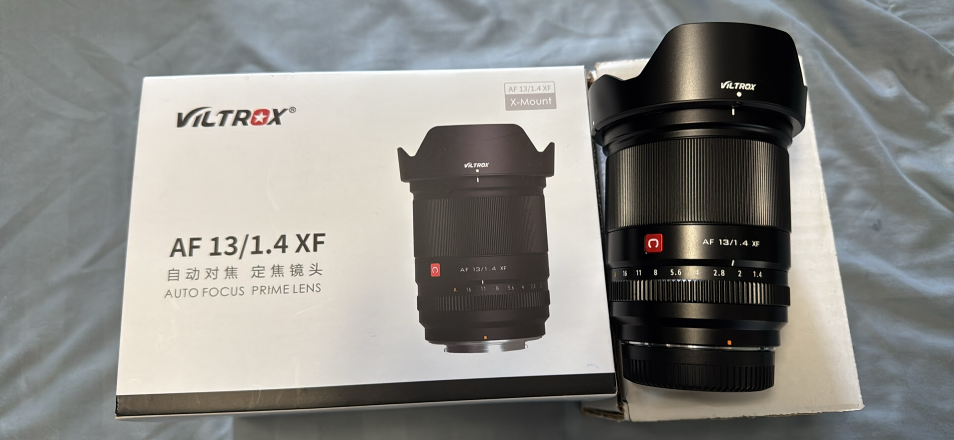 LNIB - VILTROX AF 13mm f/1.4 XF Prime Lens for Fuji X-Mount
